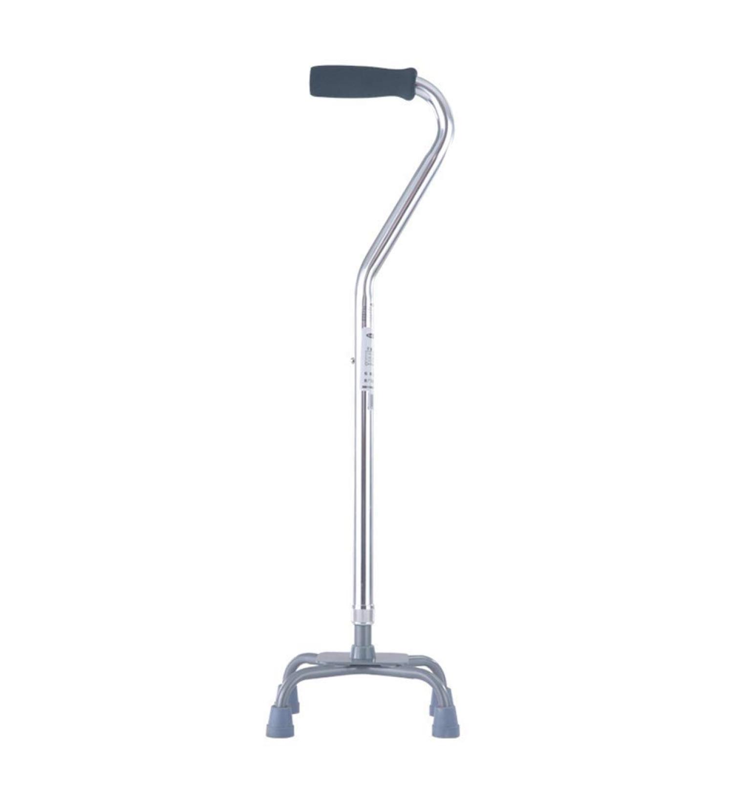 Walking Stick Height Adjustable Flexible and Durable Walking Aid Mobility Aid Adjustable from 28-37 Inches Lightweight Aluminum for Men Women - Buy Online on GoSupps.com