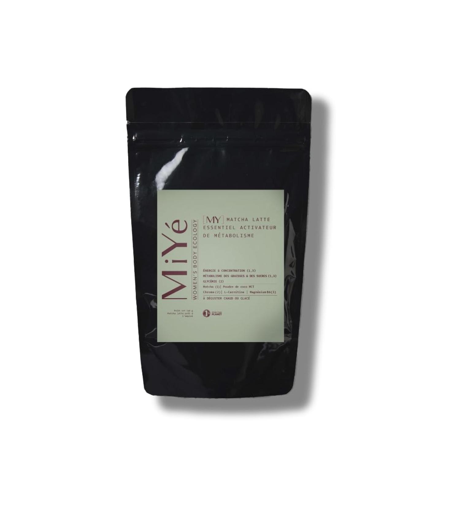 MiY | Matcha Latte Boost Metabolisme & nergie | Avec Magn sium L-Carnitine & Vitamine B6 | Vitalit & Bien- tre | 30 jours - Buy Online on GoSupps.com