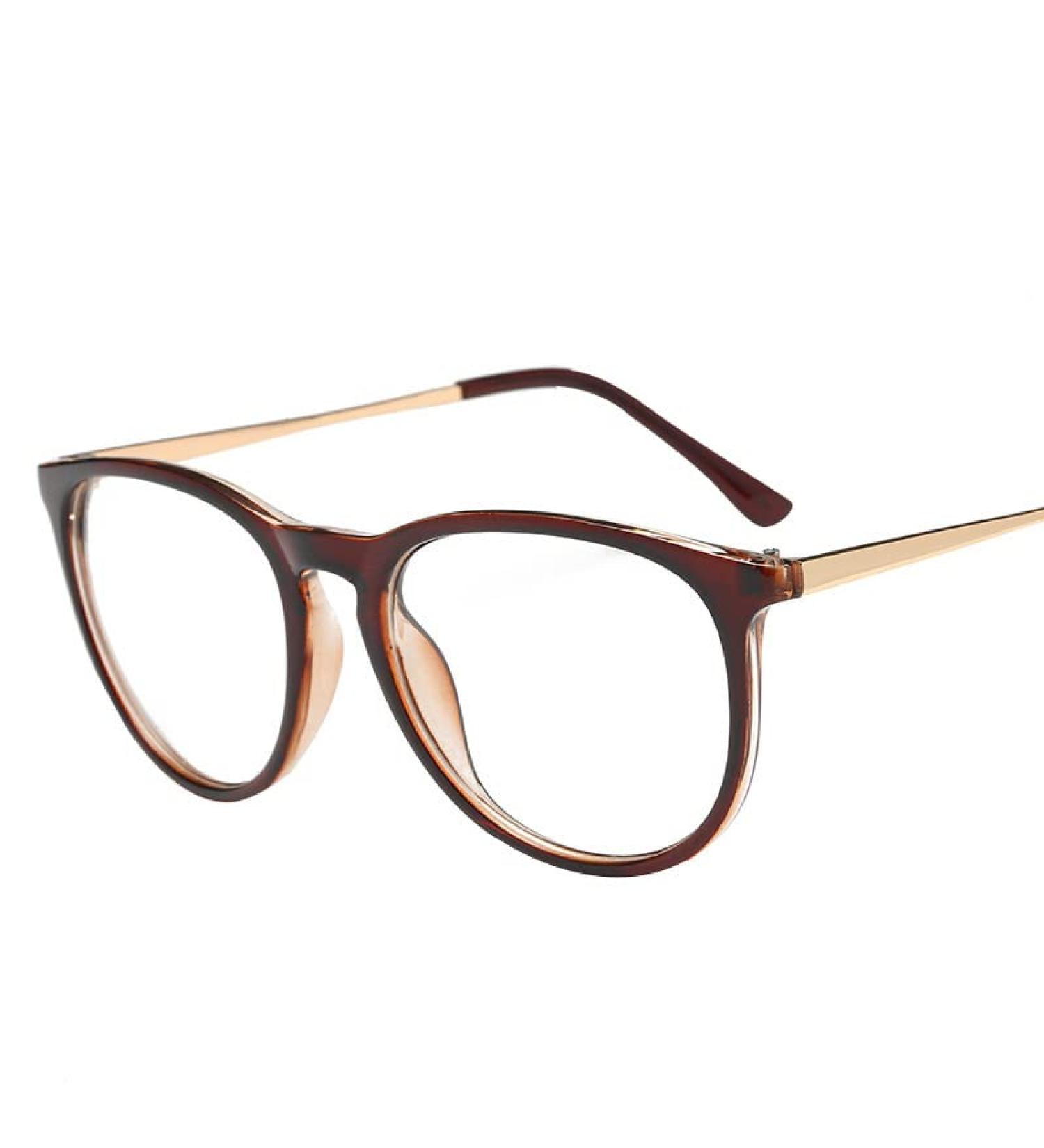 PARWANA Round Blue Light Blocking Readers Eyeglasses - Anti Eye Strain Flat Light Mirror +0.00 Magnification - Shop Internationally Now - Buy Online on GoSupps.com