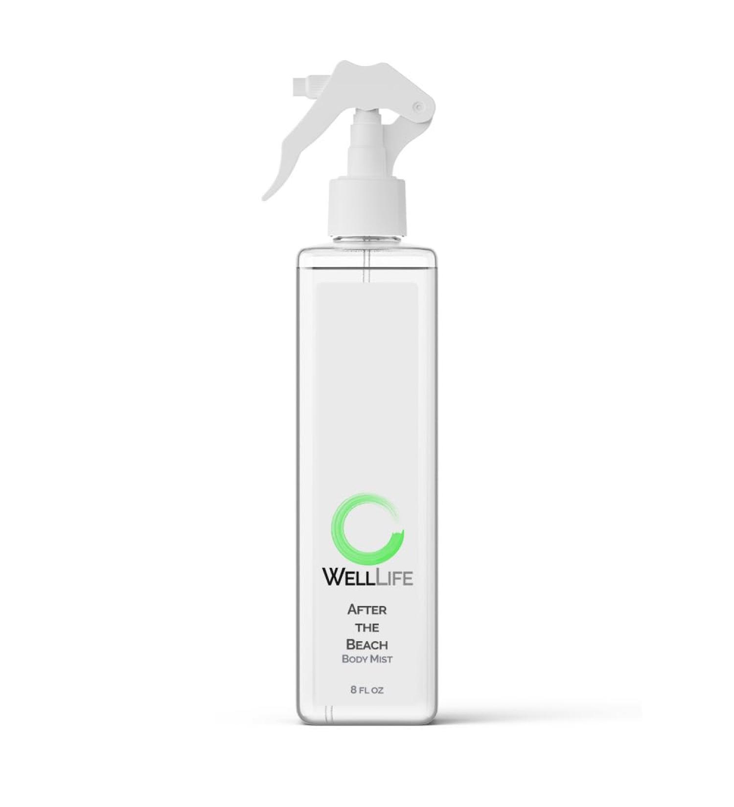 After The Beach Cooling Mist - Hydrating Sunburn Relief for Face Body & Hair with Aloe Argan Oil & Vitamin E - Buy Online on GoSupps.com