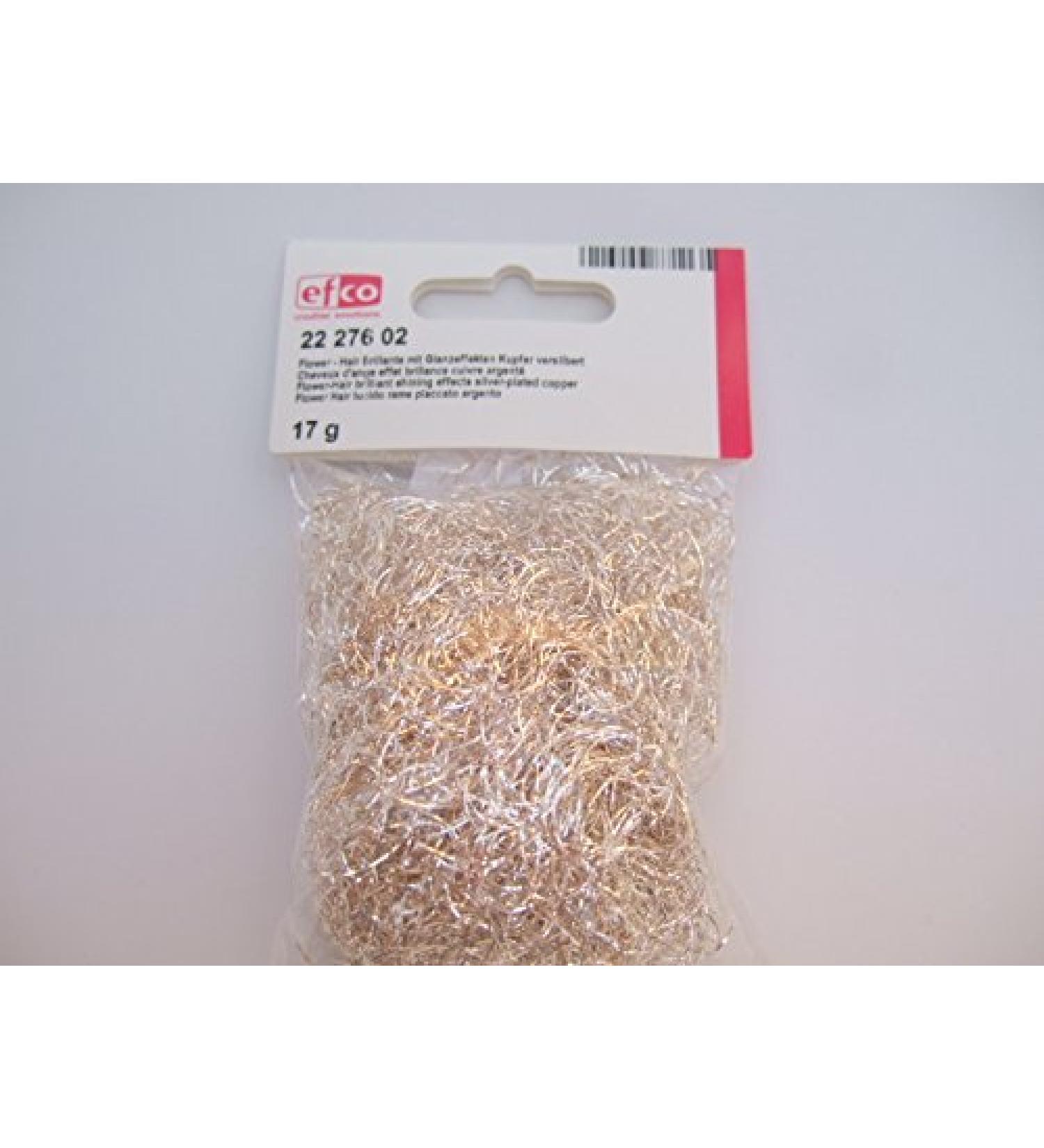 Sescha Flower Hair Brilliant Silver Copper Shine 17g