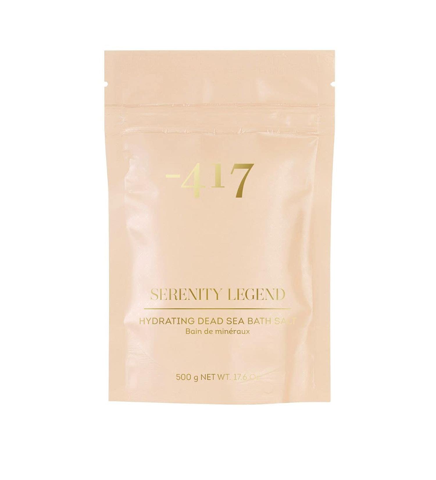 417 Dead Sea Cosmetics Hydrating Mineral Bath Salt | 17.6 oz | Pure Dead Sea Salt for Soft & Smooth Skin - Buy Online on GoSupps.com