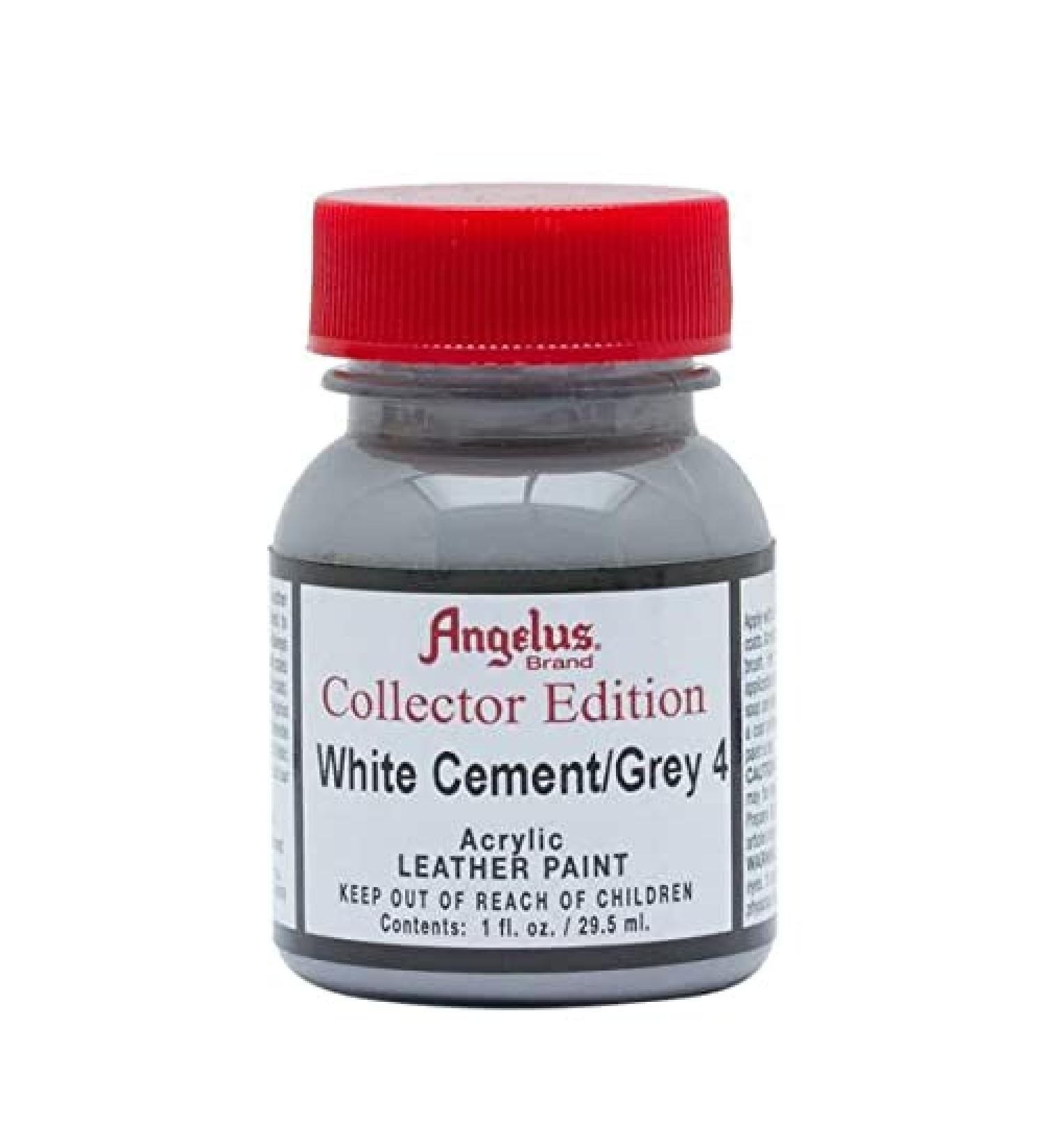 Angelus Collectors Edition Paint in White Cement/Grey 4 1 ounce