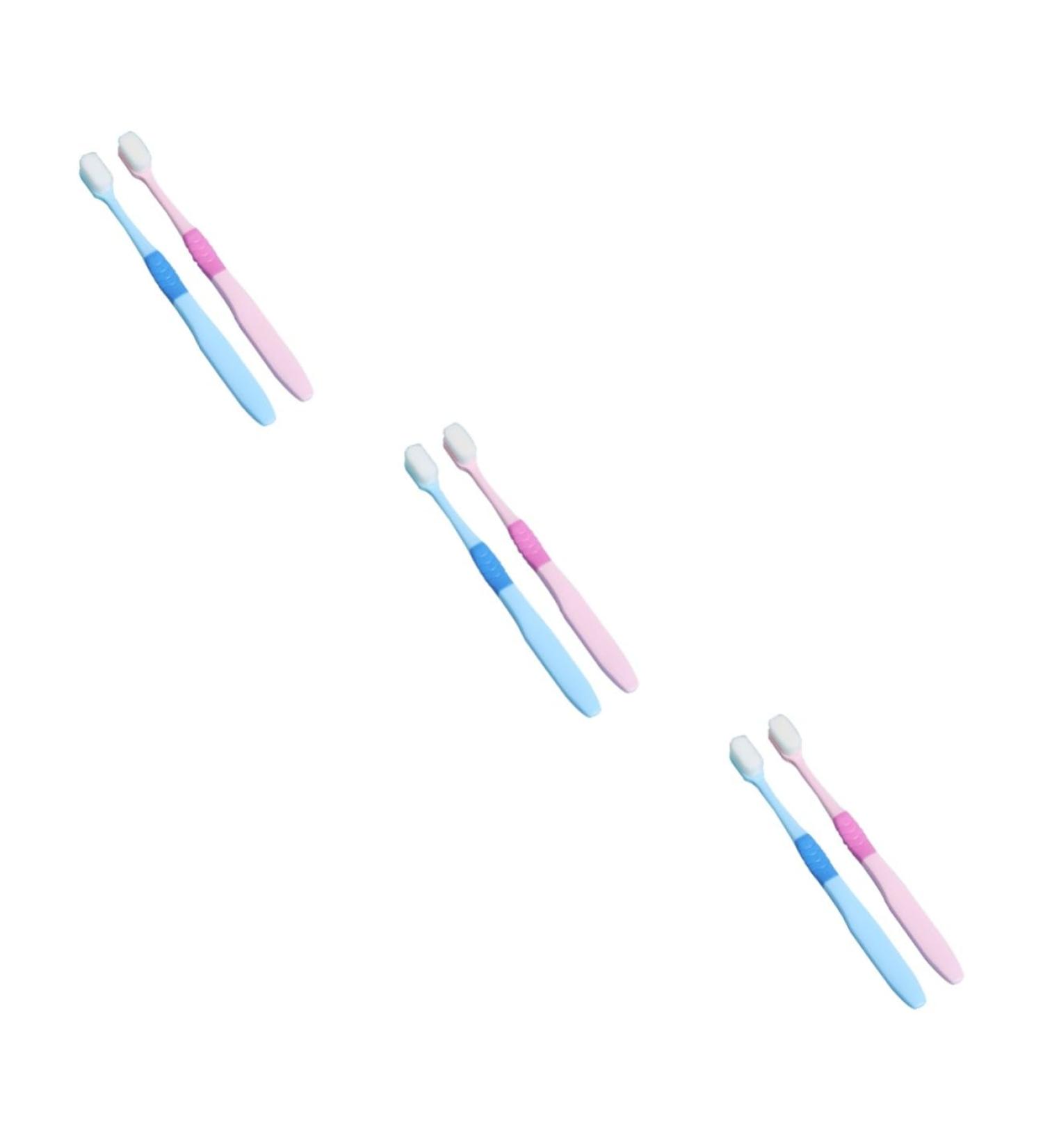 Gatuida 6 Pcs Toothbrush Set - Captivity Lover Durable PP Bristles | Buy Internationally - Buy Online on GoSupps.com