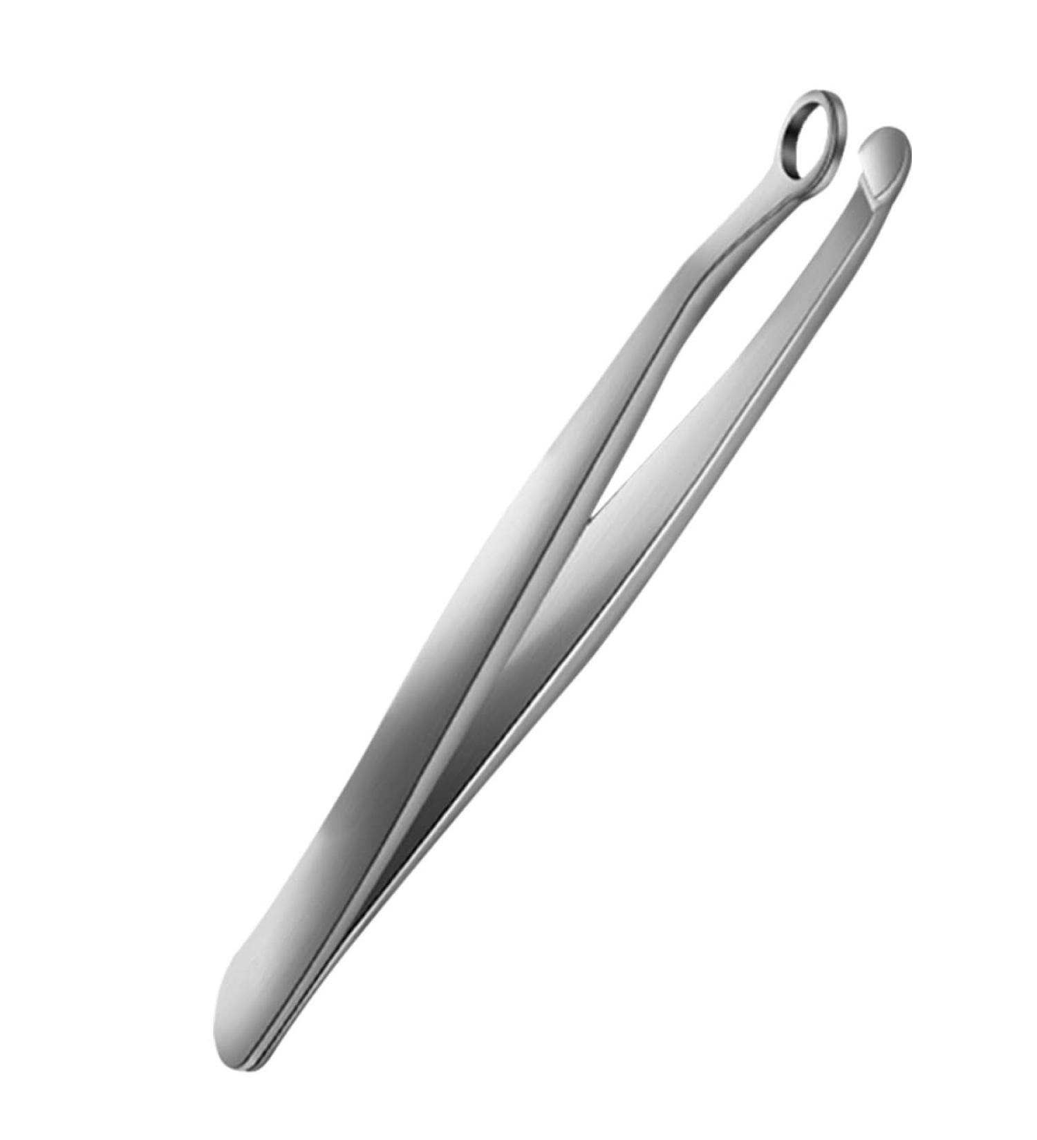 High-Quality Stainless Steel Tweezers for Eyebrow & Nose Grooming - Precision Plucking Tool - Buy Online on GoSupps.com