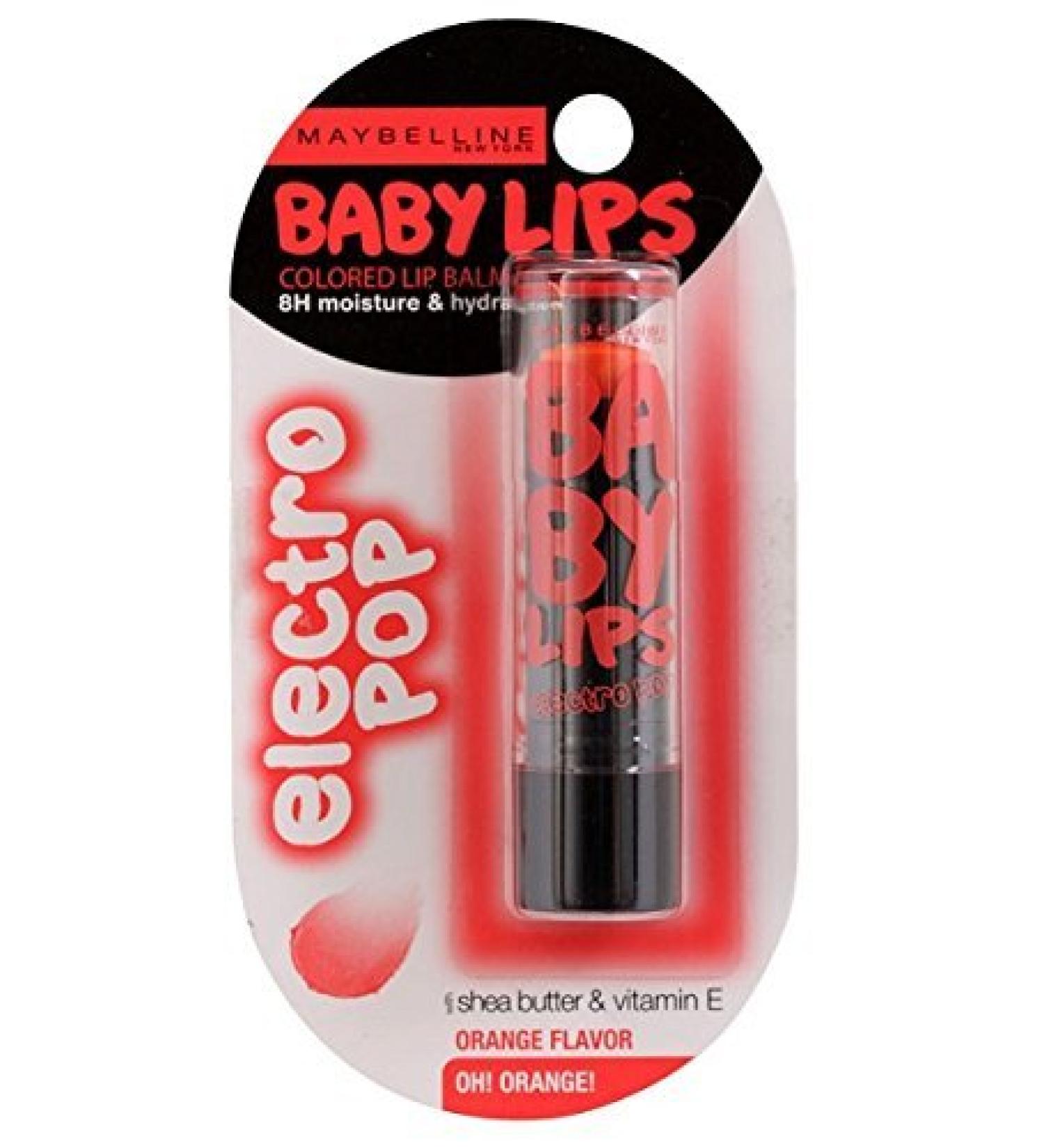 Maybelline Baby Lips Electro Pop SPF20 4.5g. : OH! Orange