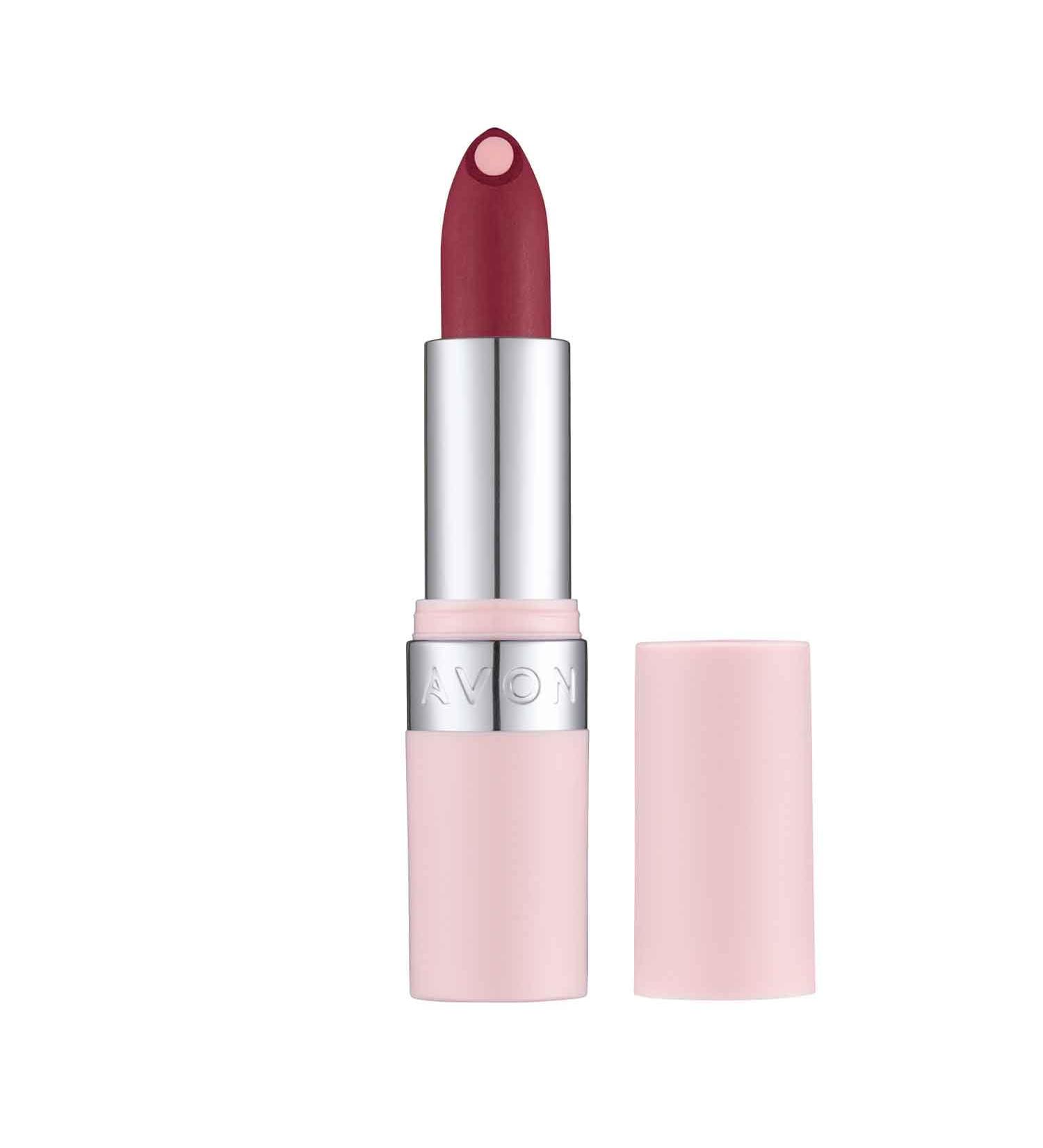 Avon Hydramatic Matte Lipstick 3.6g | Intense Moisturizing Color | SPF 10 | Plumper Smoother Lips | Cruelty-Free | Pink - Buy Online on GoSupps.com