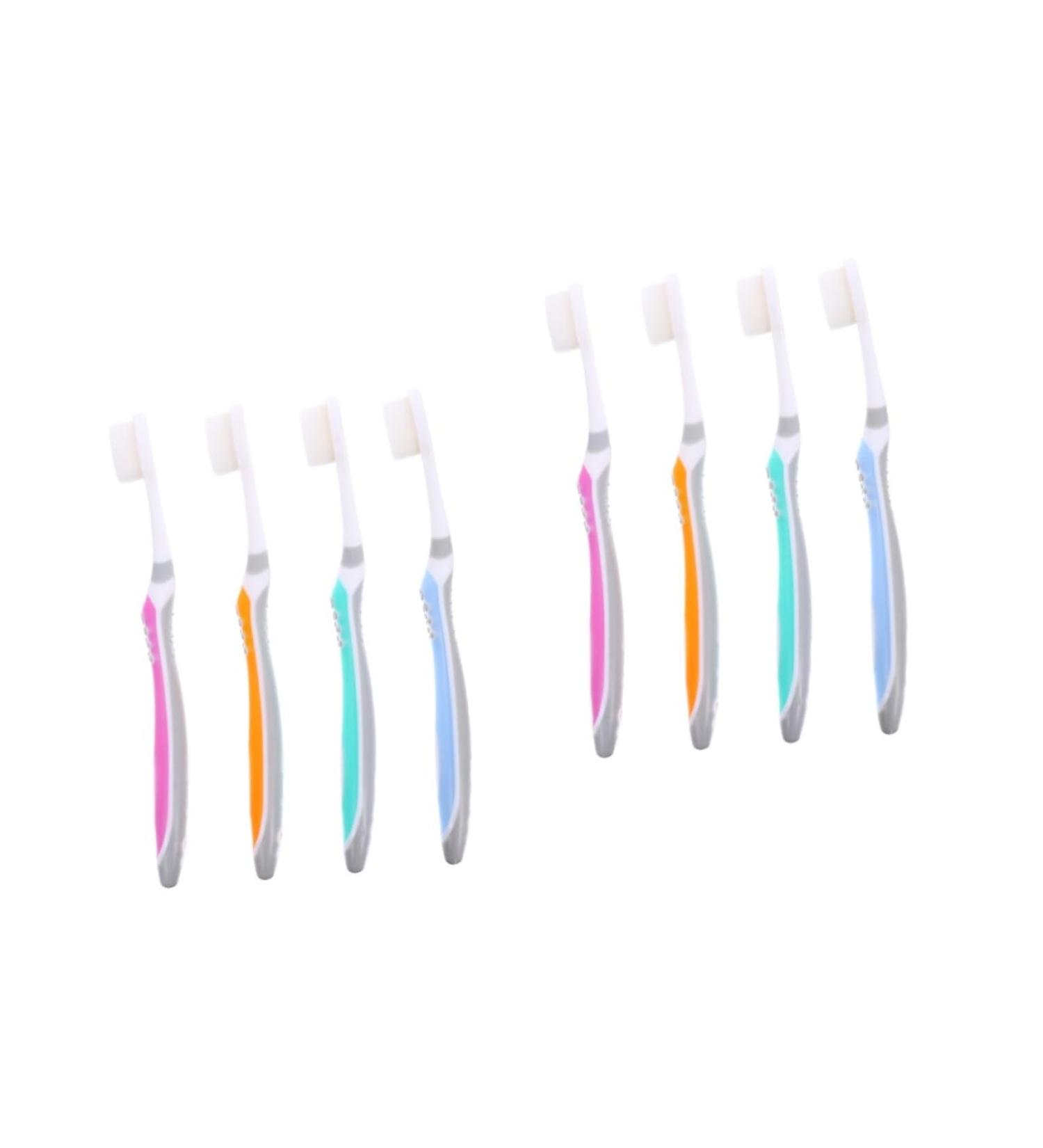 Healvian 8 STK Ultrafine Soft Toothbrush Set - Micro-Nano Toothbrushes for Infants Children & Adults | Perfect Travel Toothbrush for Daily Oral Care - Buy Online on GoSupps.com