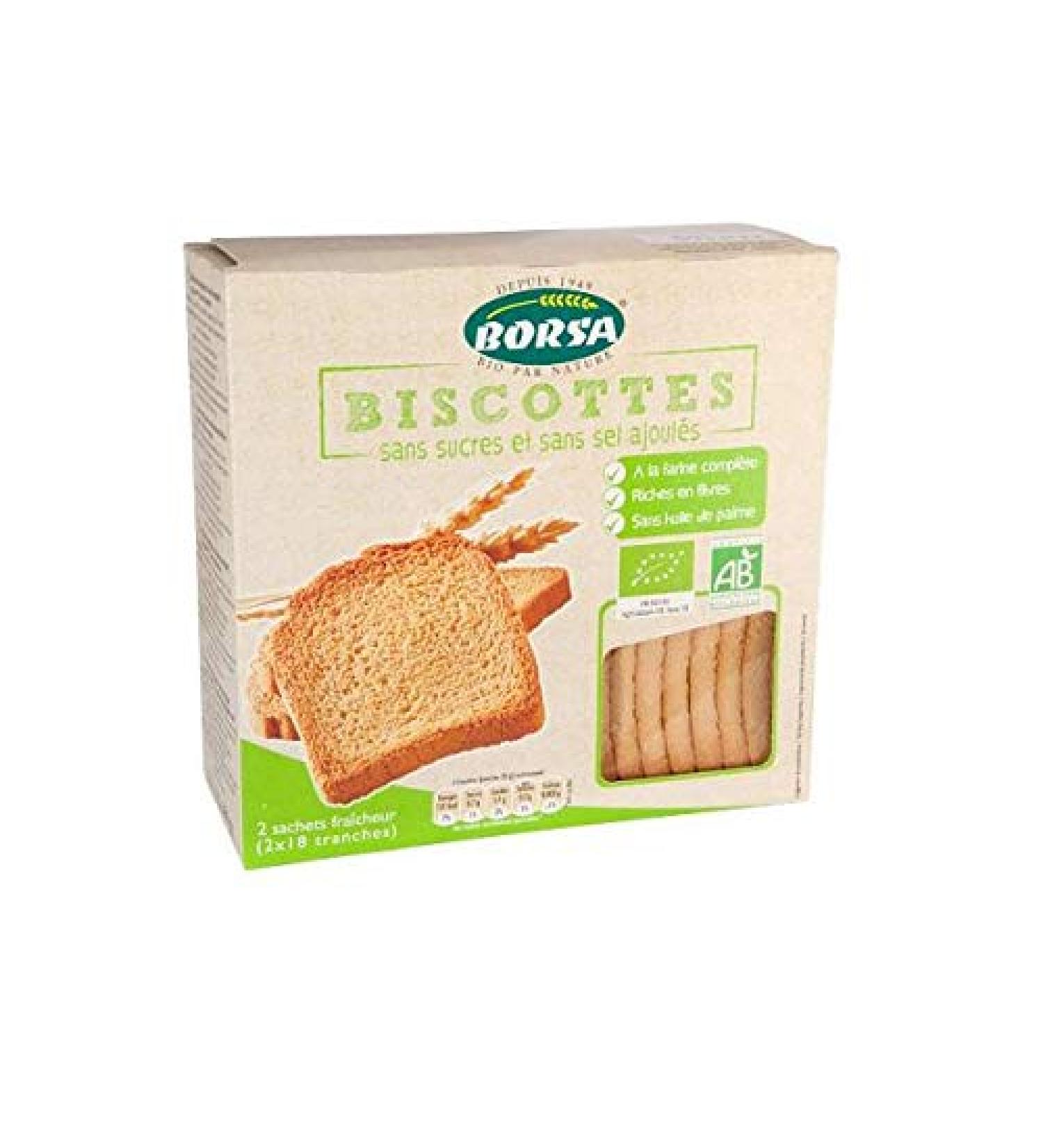 Borsa - Rusks No Sugar And Salt Added 300G - Sold per unit - Buy Online on GoSupps.com