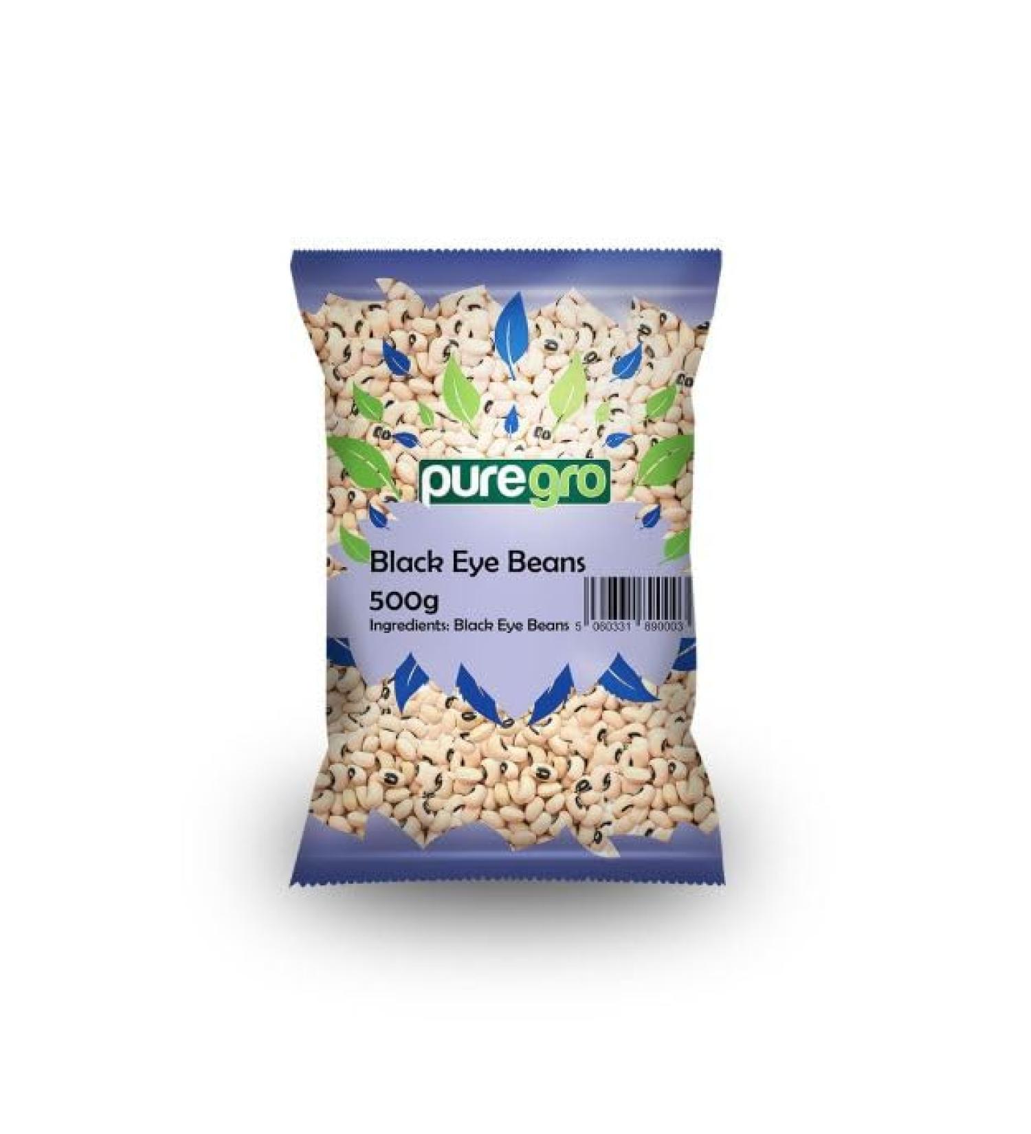 Puregro Black Eye Beans 500g