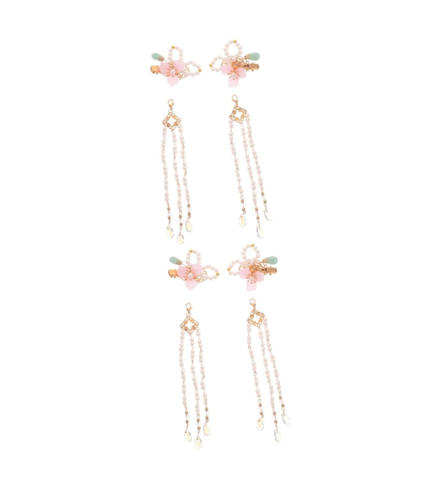 MAGICLULU 2 Pairs Comb Washing Capsules Aesthetic Hair Accessories Wedding Headwear Traditional Chinese Hairpin Chinese Girl Hair Accessories Flower Hair Clip Pair Clip Classical Metal - Buy Online on GoSupps.com