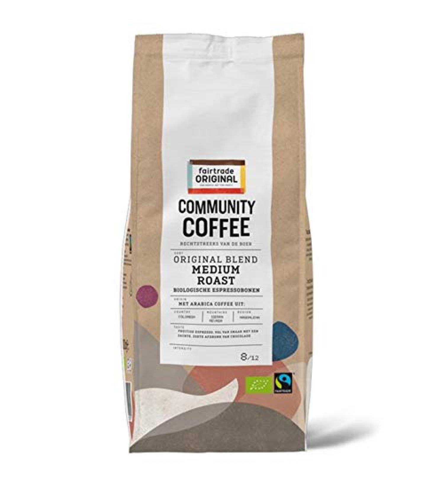 Fairtrade Original Fairtrade Original Fair Trade Original Medium Roast Coffee Beans 500g