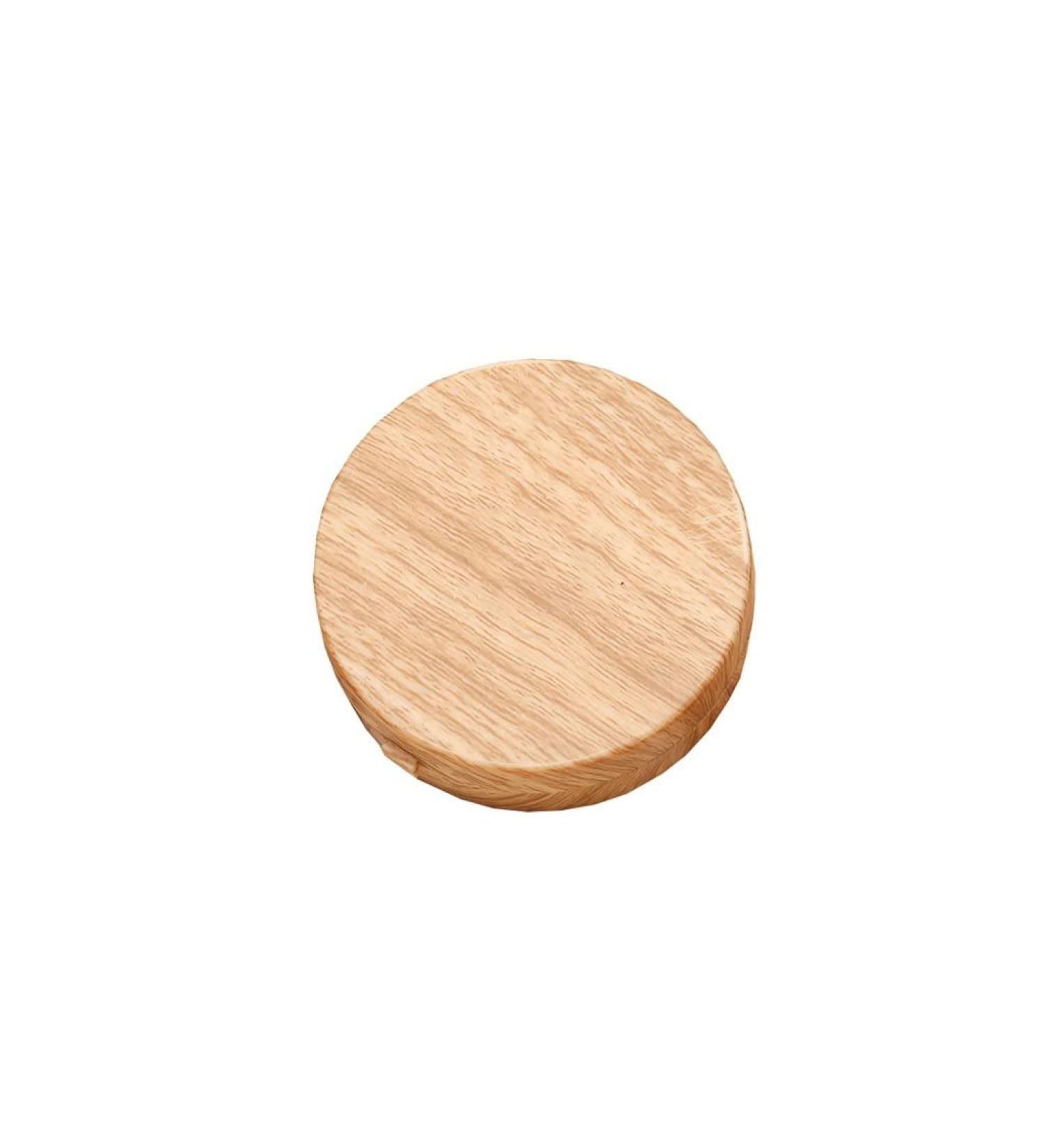 Retro Wood Grain Contact Lens Container | Beige Cosmetic Box for Myopia Glasses | Stylish Double Box - Buy Online on GoSupps.com