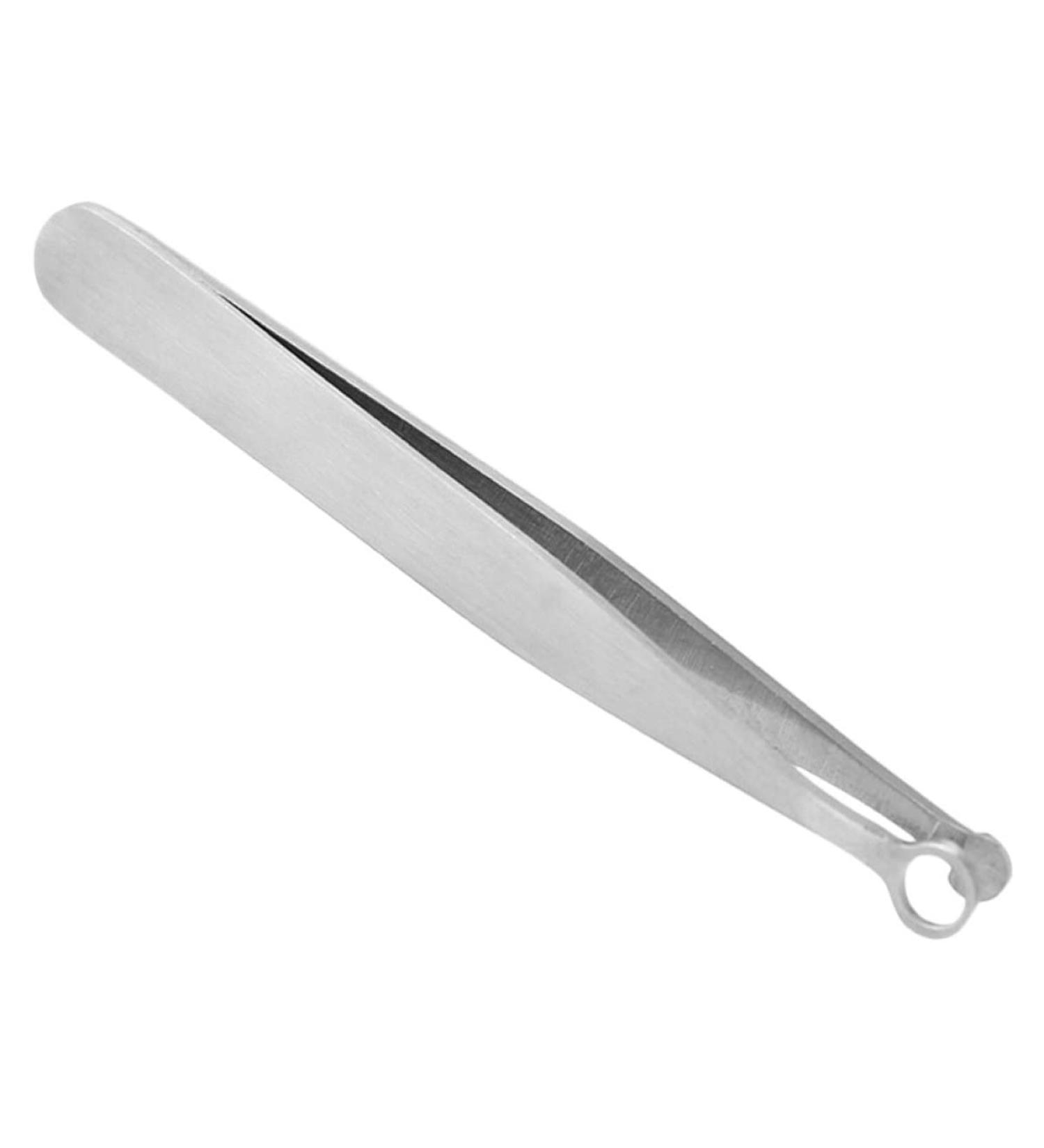 Beaupretty Brow Silver Noses Tweezers Steel Clippers Safe Precision Small Clamp Sideburns Removal Tool Stainless Trimmer Portable Tipped Creative Eyebrow and Simple Women Multi- - Buy Online on GoSupps.com