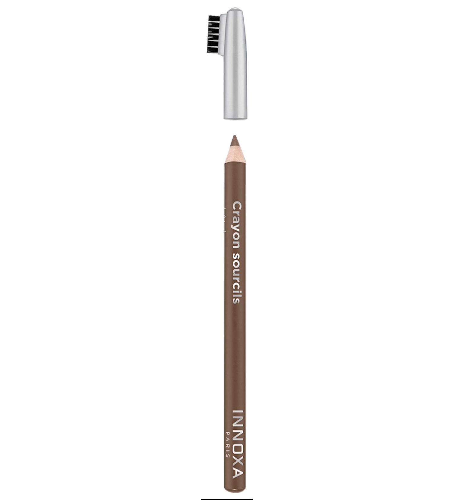 INNOXA - Eyebrow Pencil with Brush - Brown - Vegan - Line Filler