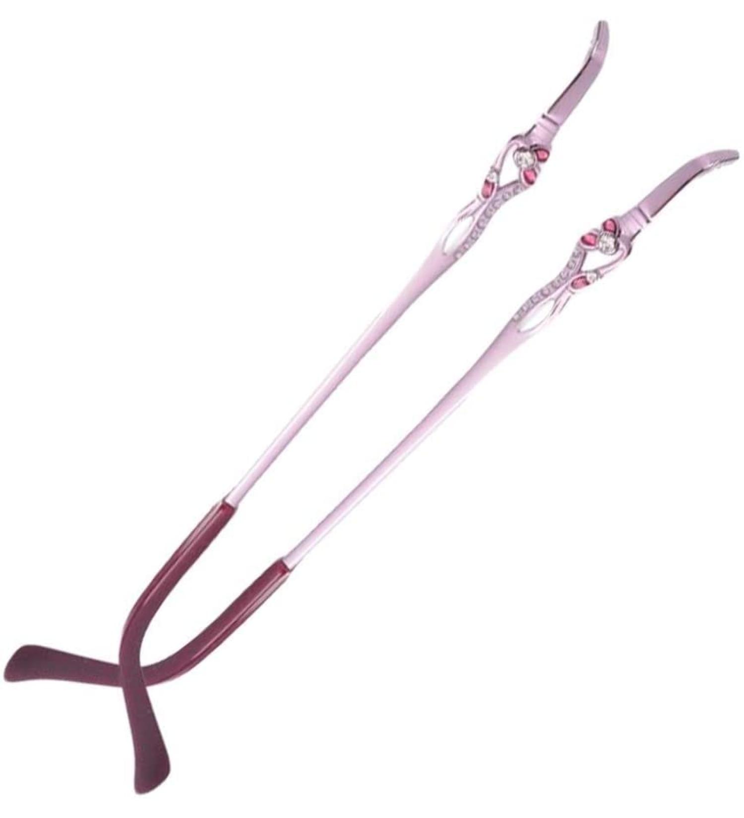 RiJpex Glasses Leg & Ear Hook Holder - 1 Pair Purple Replacement Temples for Women - Eyeglass Accessories for Rimless Glasses - Buy Online on GoSupps.com