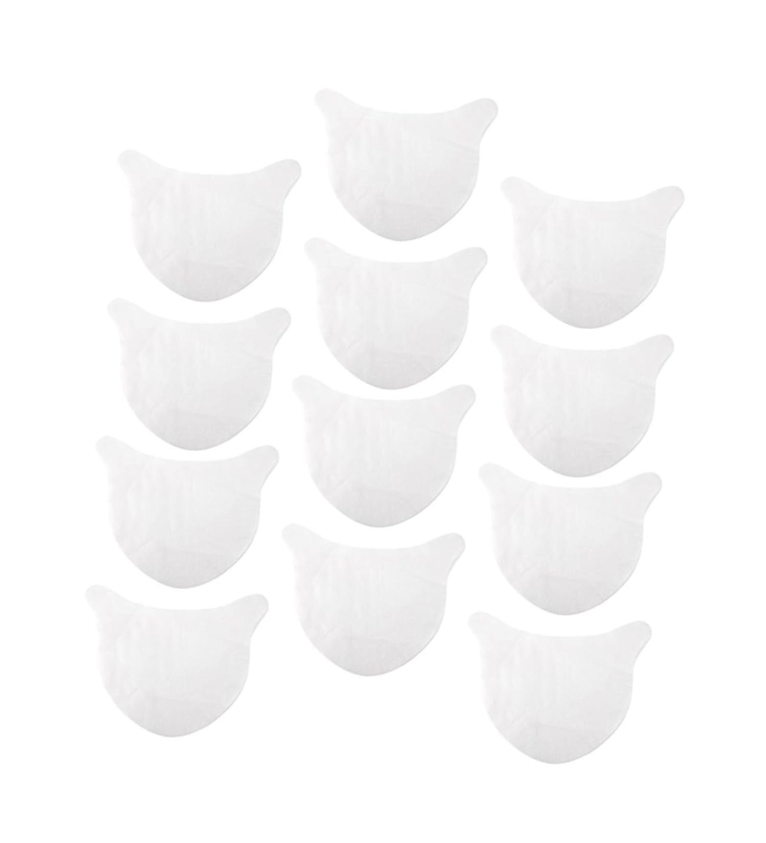 100 Sheets Disposable Neck Membrane Bed Linen Neck Paper Neck Paper Made of Non-Woven Fabric Embellishing Neck Paper Neck Cover Paper White Plant Fibres Large Neck Beautiful Neck 25x18.5cm White - Buy Online on GoSupps.com