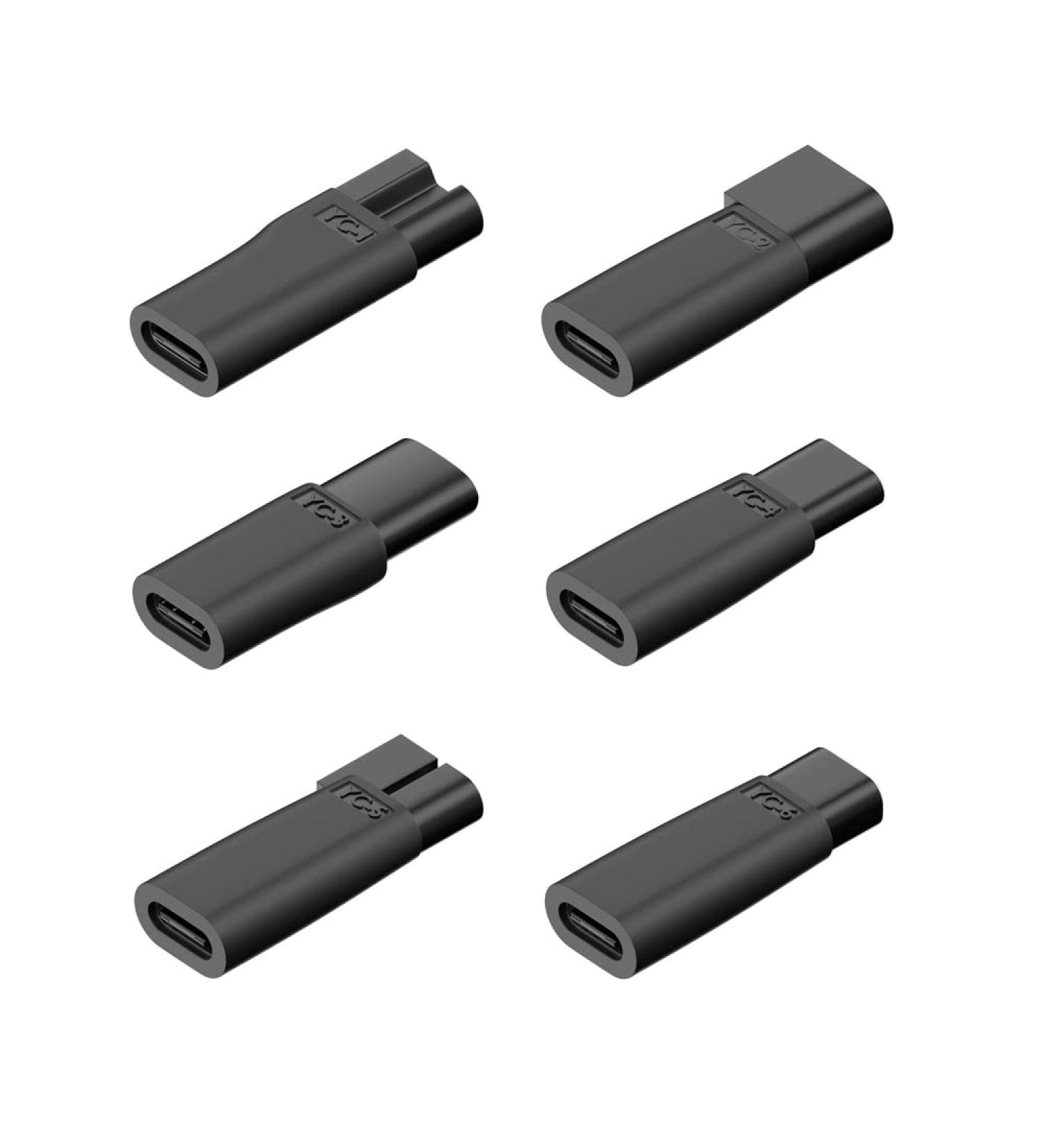 Xiwai 6 PCS Replacement Power DC 5V USB-C Charger Adapter for Hair Clippers Beard Trimmers & Shavers - International Shipping Available - Buy Online on GoSupps.com