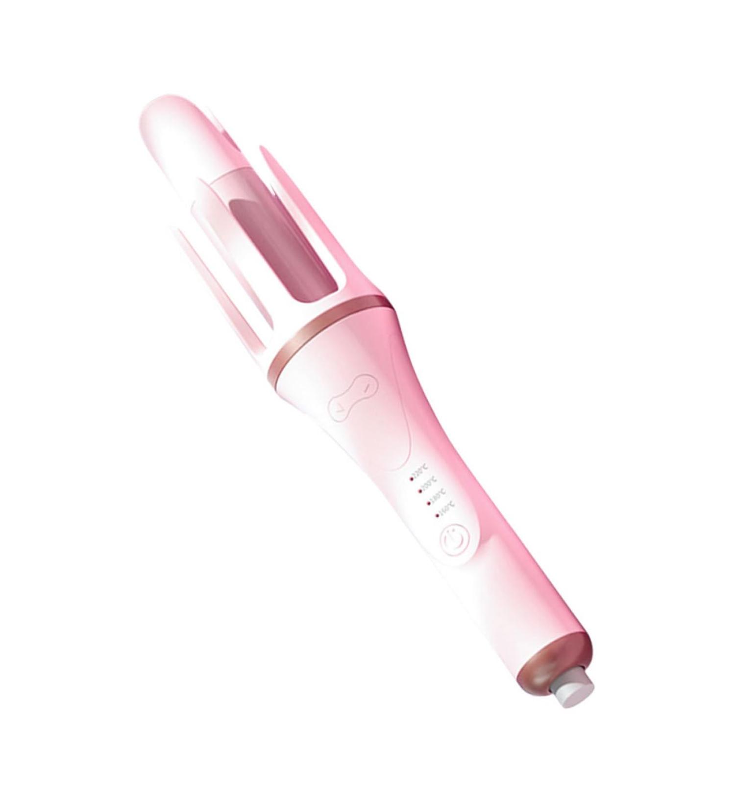 SOESFOUFU Fully Automatic Hair Curling Iron Hair Curler Curling Wand Nylon Pink - Buy Online on GoSupps.com
