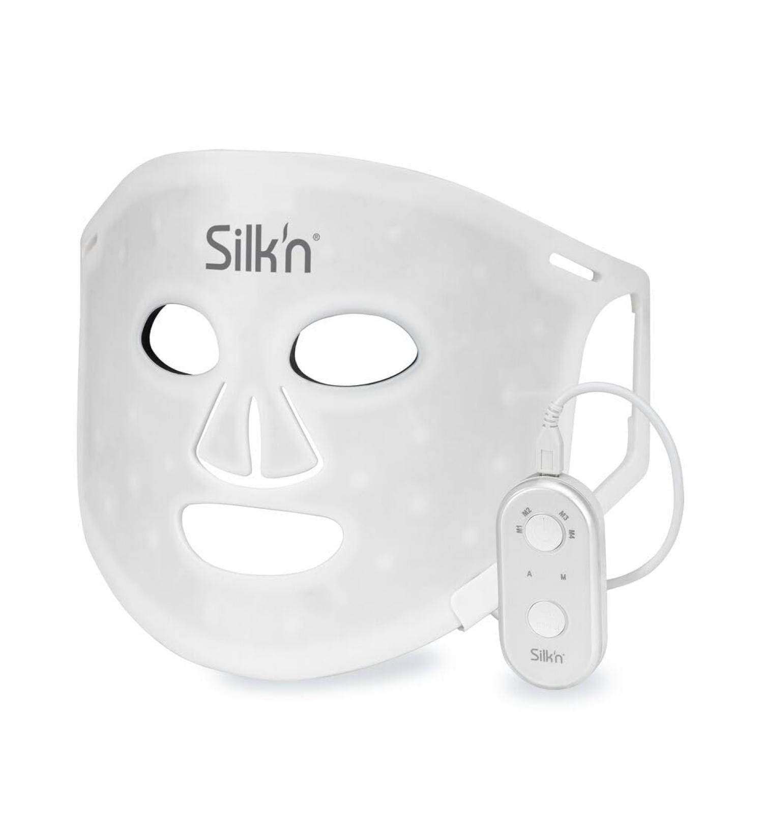 Silk'n LED Face Mask - LED Face Mask 100 - Anti-Aging Red Light Facial Masks - Wireless 100 LEDs - Buy Online on GoSupps.com