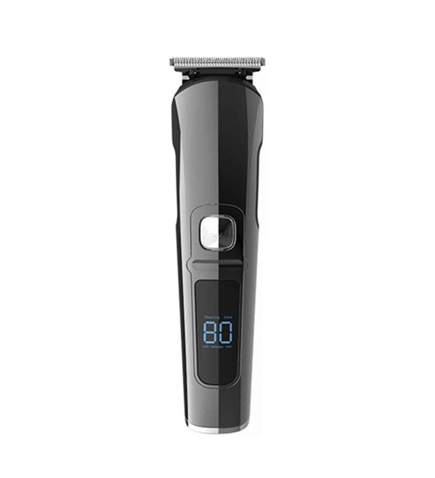 Hair Clippers for Men | 4-in-1 Beard & Grooming Trimmer | Cordless Rechargeable LED Display Wet & Dry Attachments - Buy Online on GoSupps.com