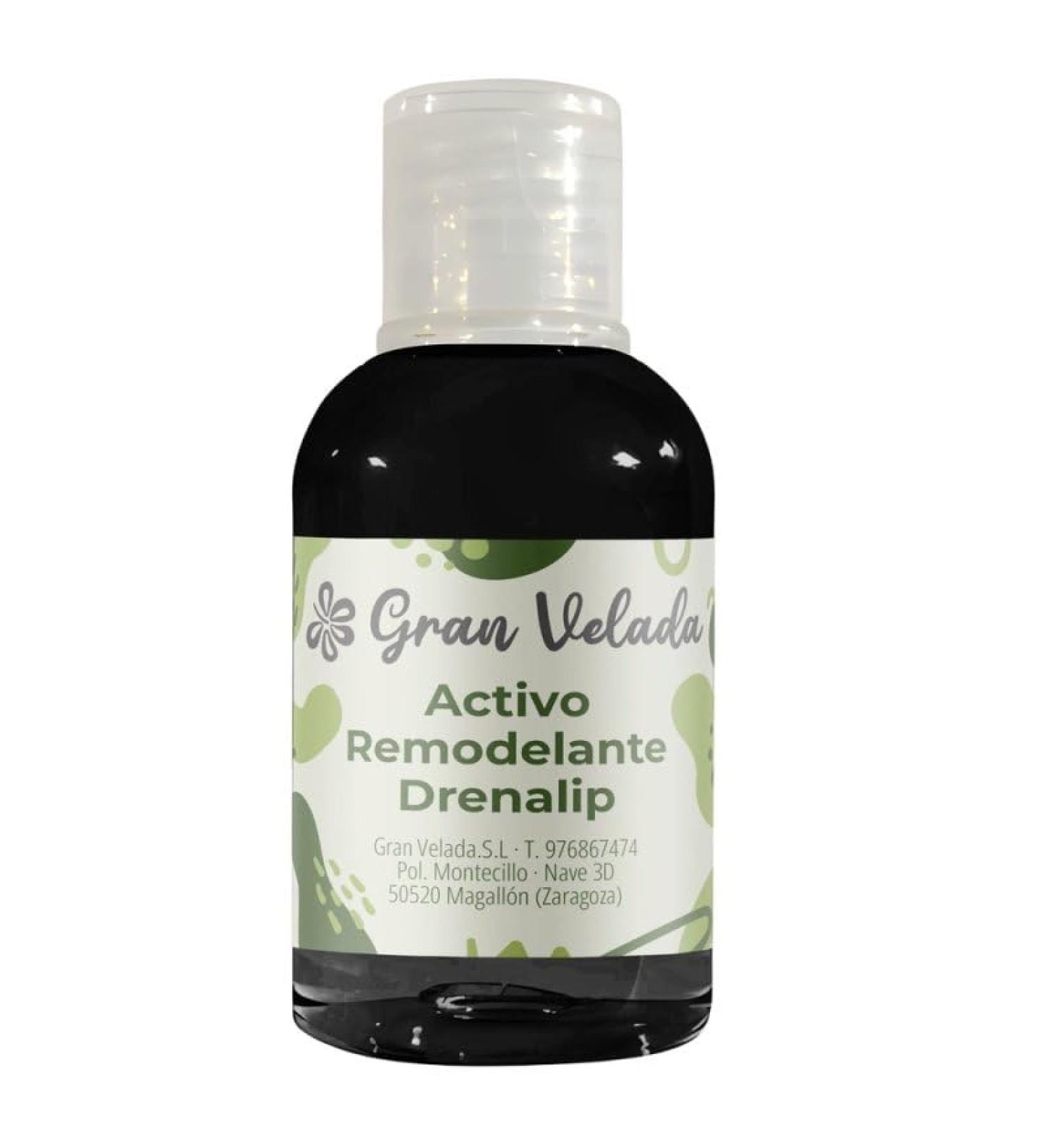 GRAN VELADA Drenalip Remodeling Active natural anticellulite complex Ideal for strengthening and improving blood circulation Make your own cream at home