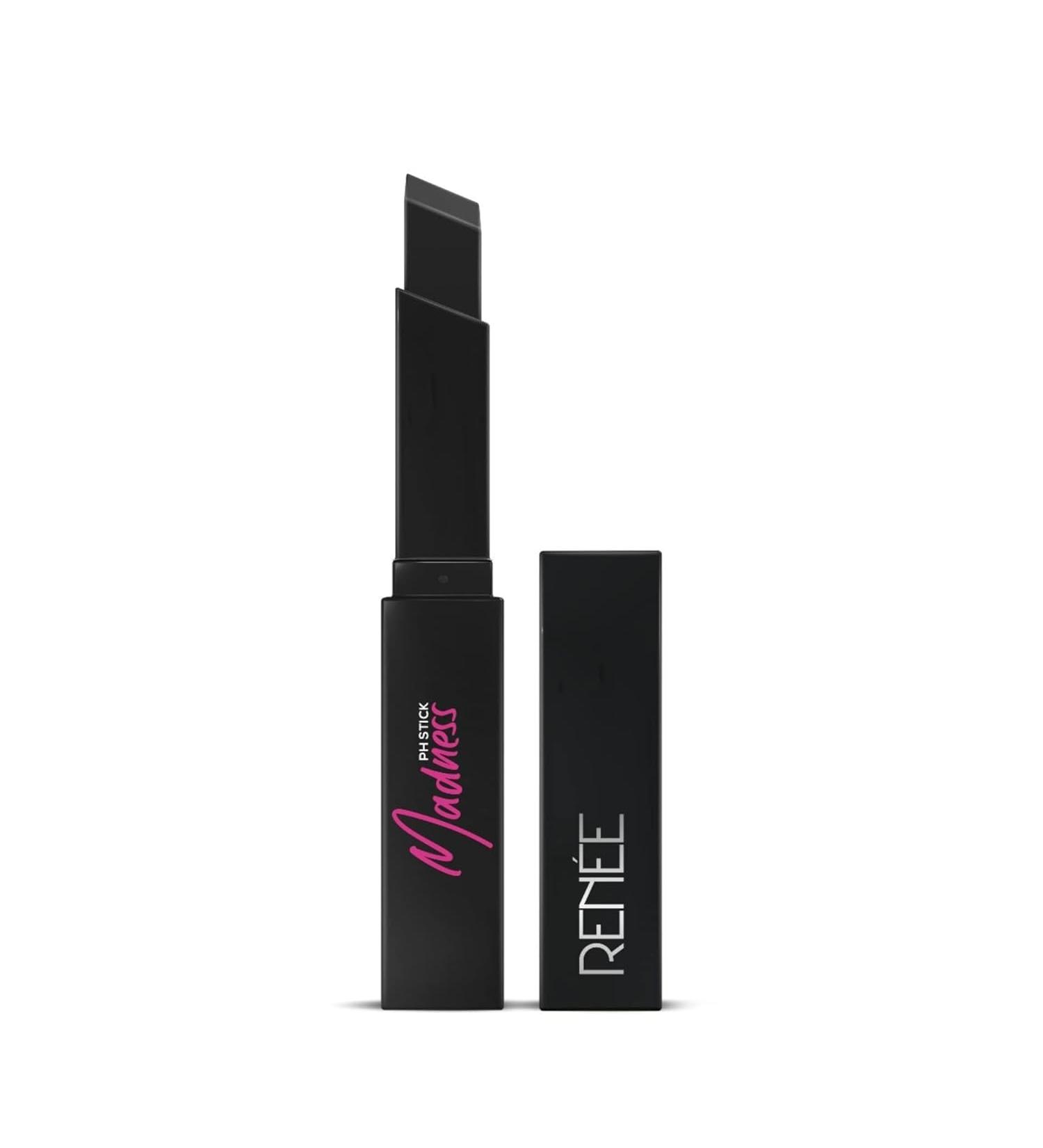 Buy R.EN.EE Madness Lipstick - Black Vegan Lipstick with Glossy Pink Payoff - Long Lasting Nourishing Paraben-Free Enriched with Vitamin E & Jojoba Oil Ships Worldwide - Buy Online on GoSupps.com