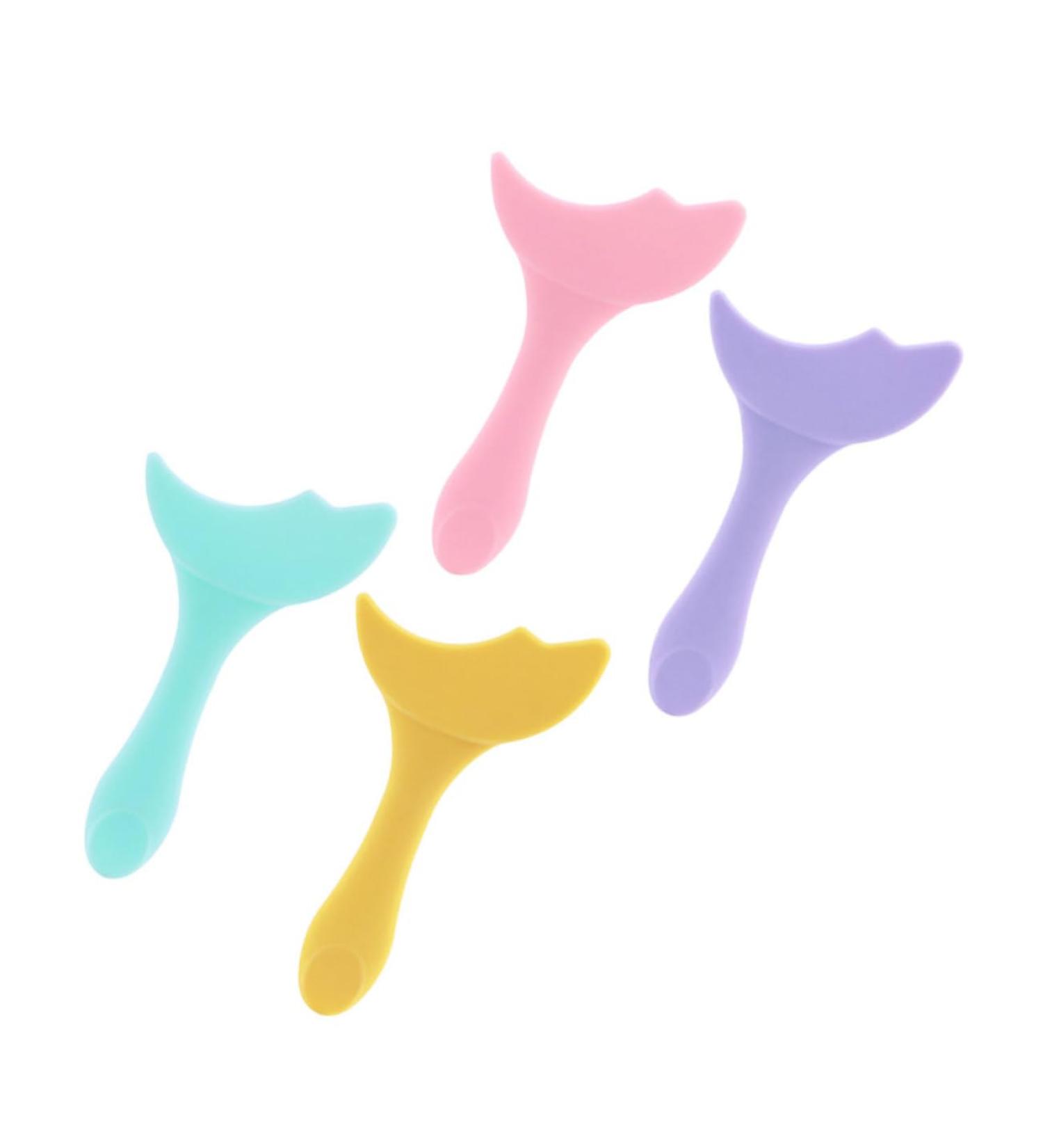 Hemobllo 4pi ces Pochoirs Silicone Pour Eyeliner Et Applicateurs De Mascara Outils De Maquillage R utilisables Pour Femmes - Buy Online on GoSupps.com