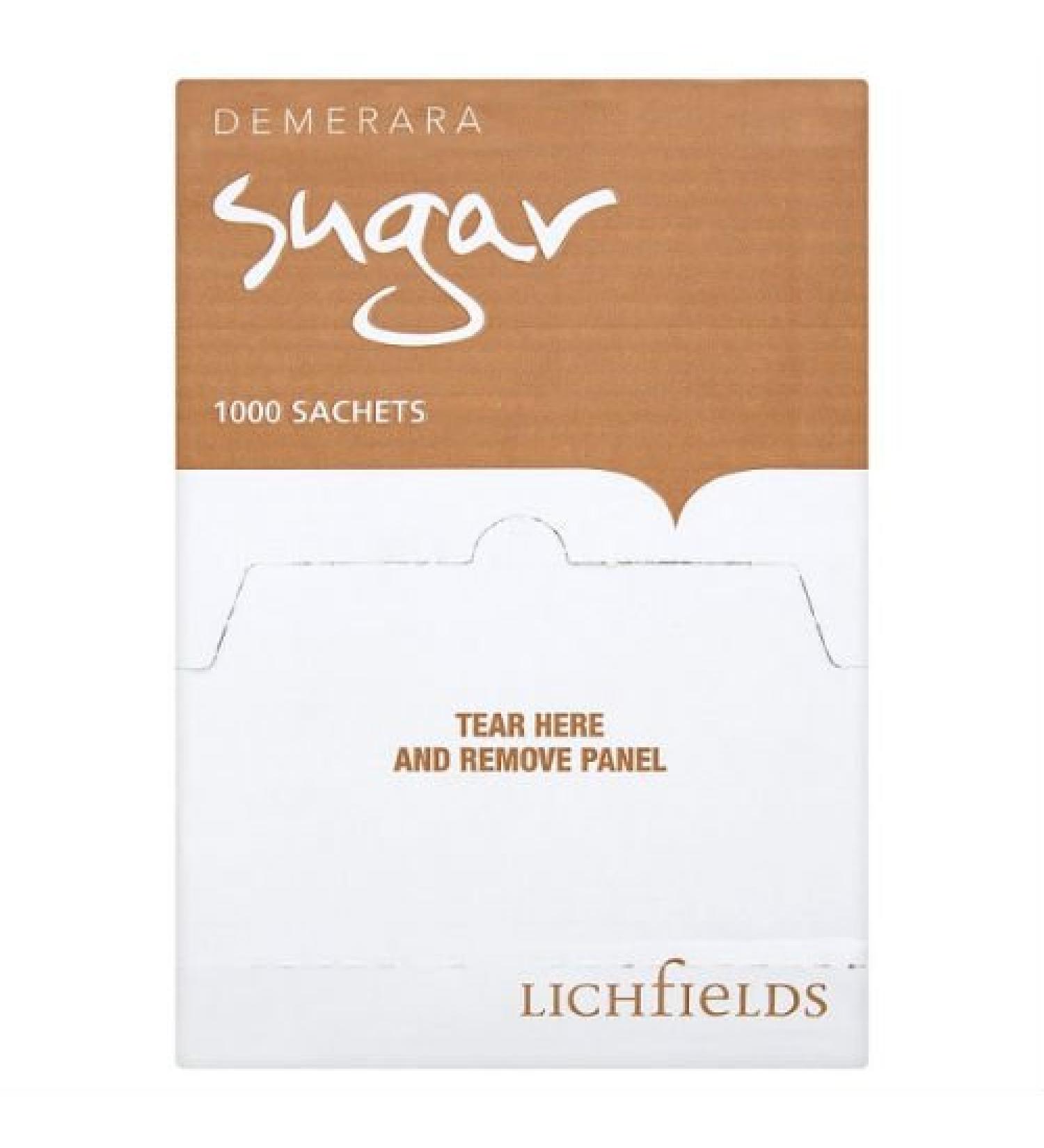 Lichfields Demerara Sugar 1000 Sachets