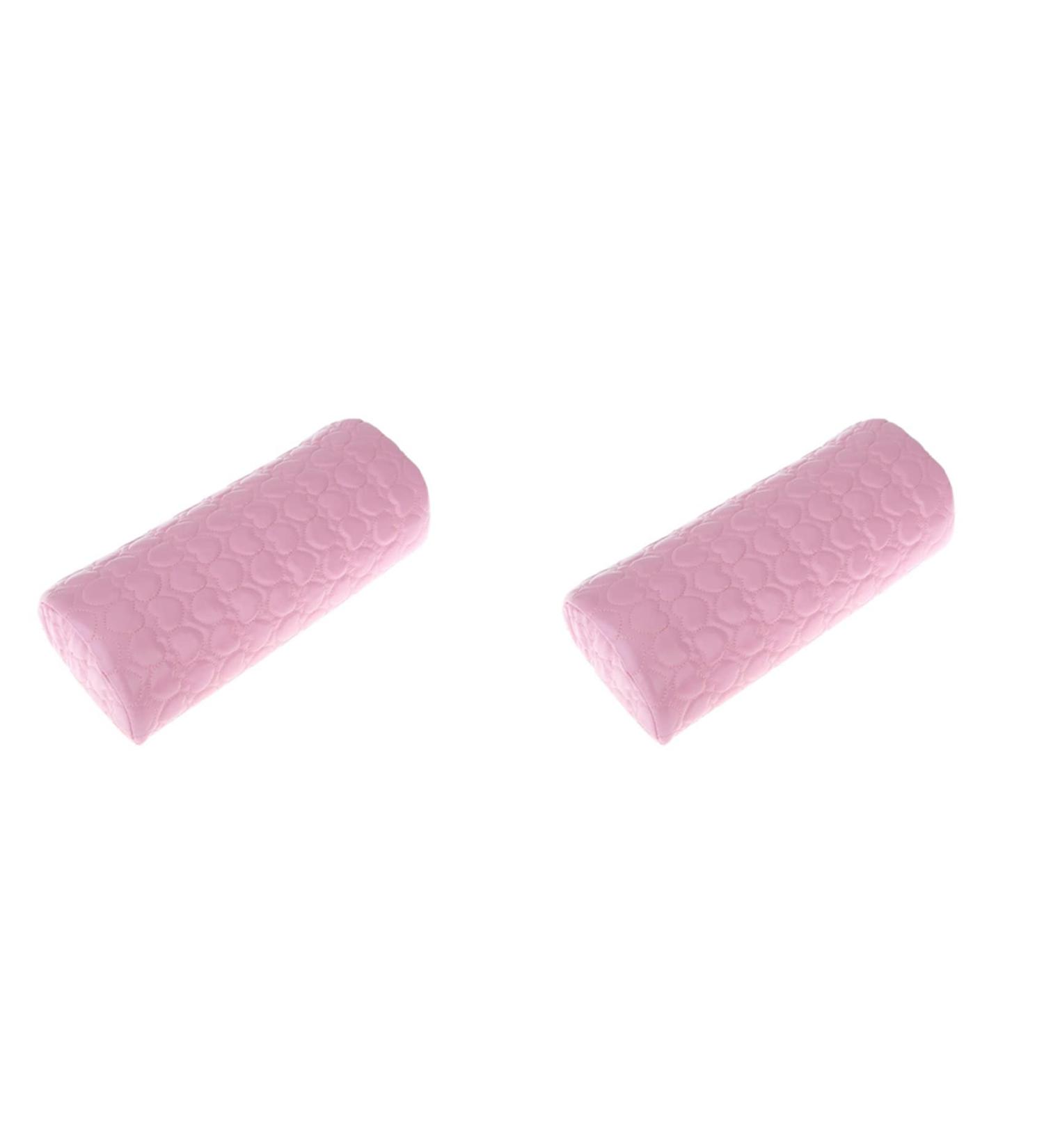 Besuso 2X Manicure Tool Hand-Rest Cushions Holder Professional Soft Sponge Armrest Rest Cushion (Pink) - Buy Online on GoSupps.com