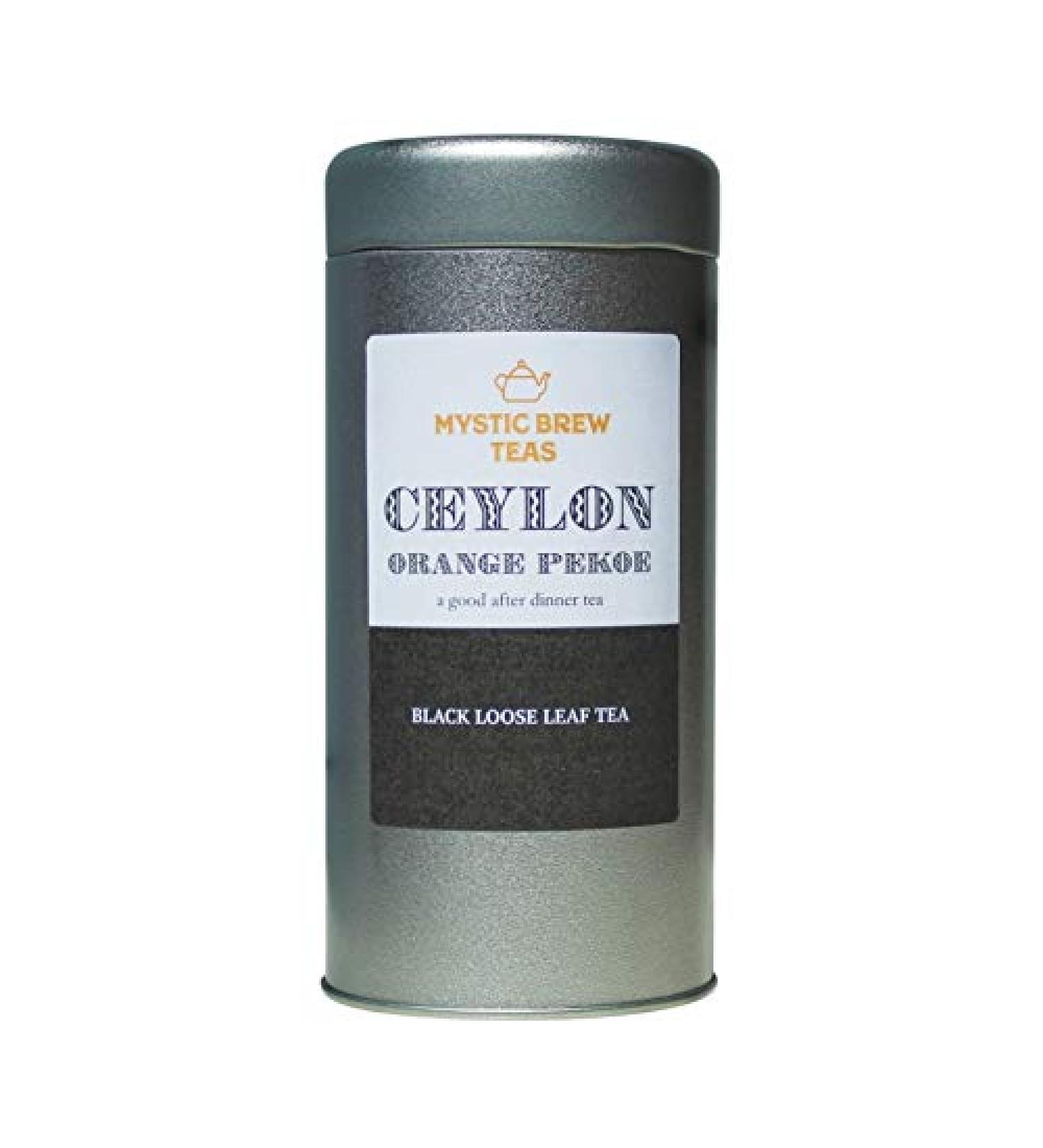 Mystic Brew Teas Ceylon Orange Pekoe Th en vrac 100 g - Buy Online on GoSupps.com