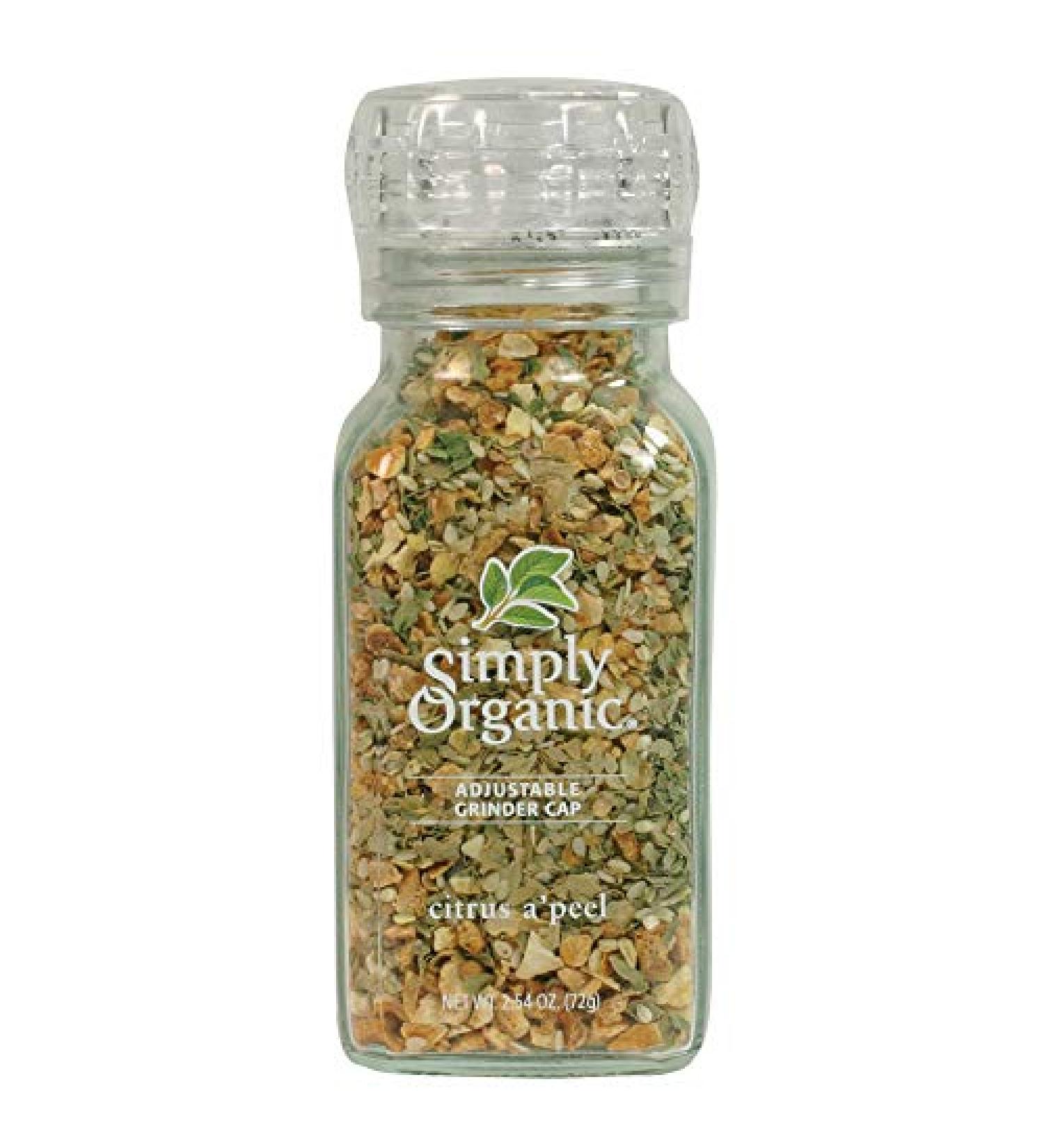 Simply Organic Citrus A Peel 2.54 oz - Natural Flavor & Zest Enhancer - Buy Online on GoSupps.com