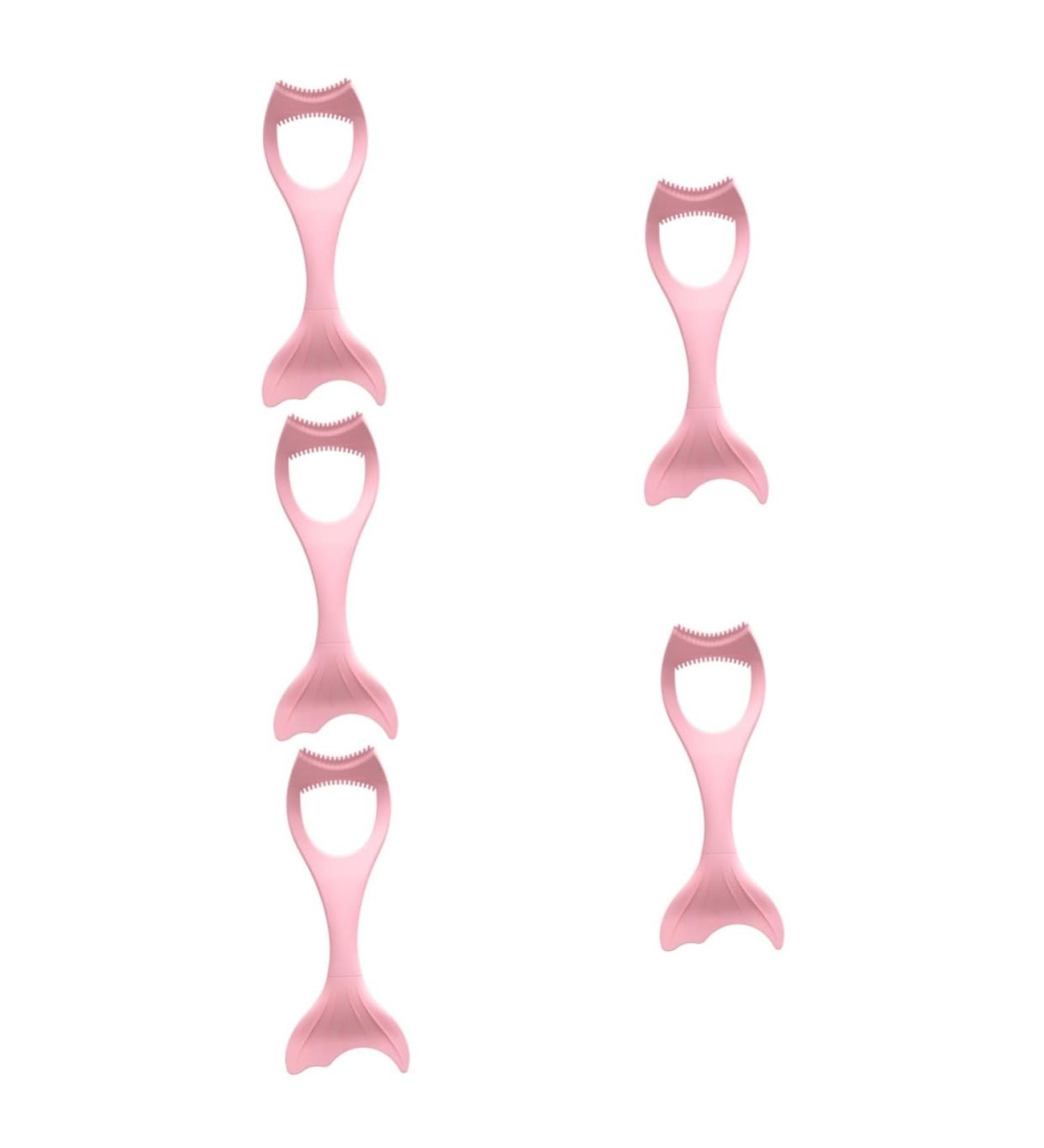 FRCOLOR Eyelash Makeup Tool 5pcs Eye Portable Separator Guide Quick Multi-function Tail Assist Multipurpose Drawing With Lash Eyeliner Stencil 1 count (Pack of 1) Pinkx5pcs - Buy Online on GoSupps.com