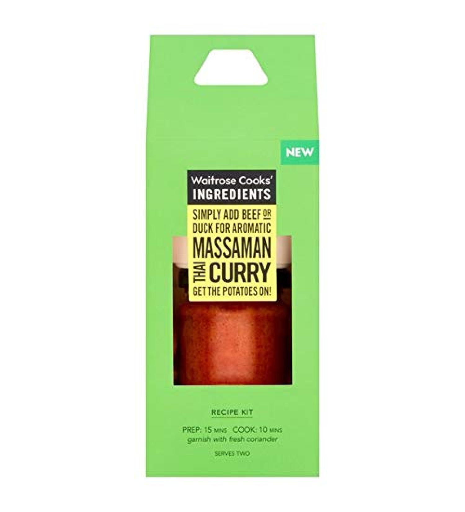 Waitrose Cooks Ingredients Massaman Thai Curry Meal Pack 200g