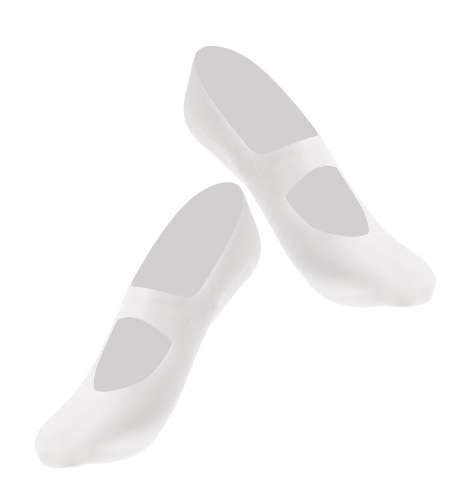 FRCOLOR 1 Pair Silicone Gel Foot Care Socks Heel Crack Socks Dance Socks Cooling Heel Repair Socks Silicone Arch Gel Moisturizing Socks Silicone Socks Beach Men and Women White Protector - Buy Online on GoSupps.com