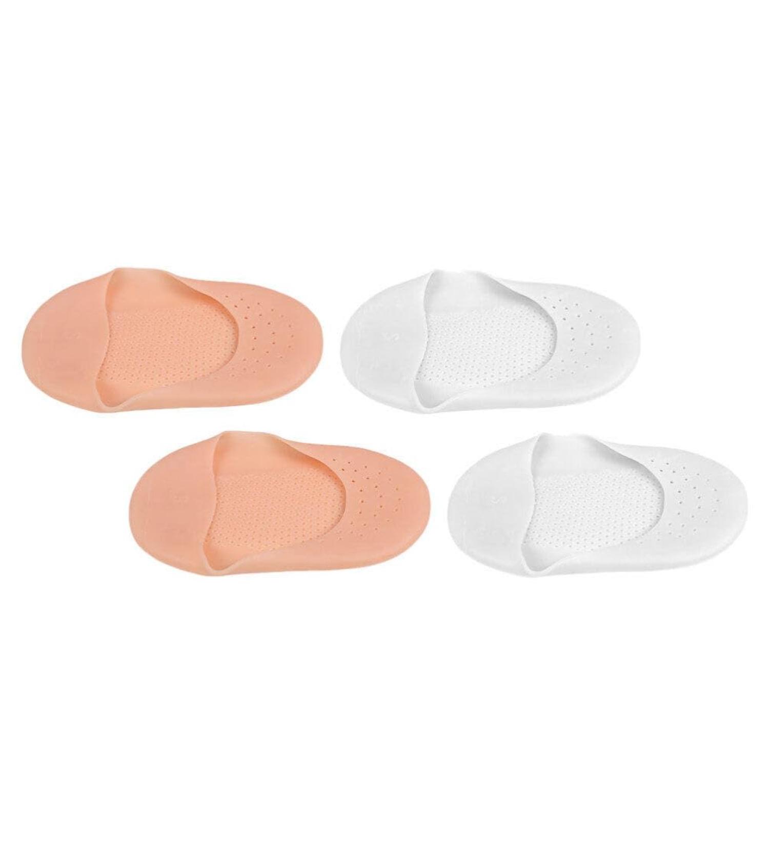 minkissy 2pairs Foot Socks Mens Socks Spa Socks Cracked Heel Socks Men Stocking Thin Non Slip Socks Low Cut Liner Low Cut Flat Liner Spa Soften Socks Men and Women Sebs Low Cut Socks Porous 16.5x8.7cm As Shown