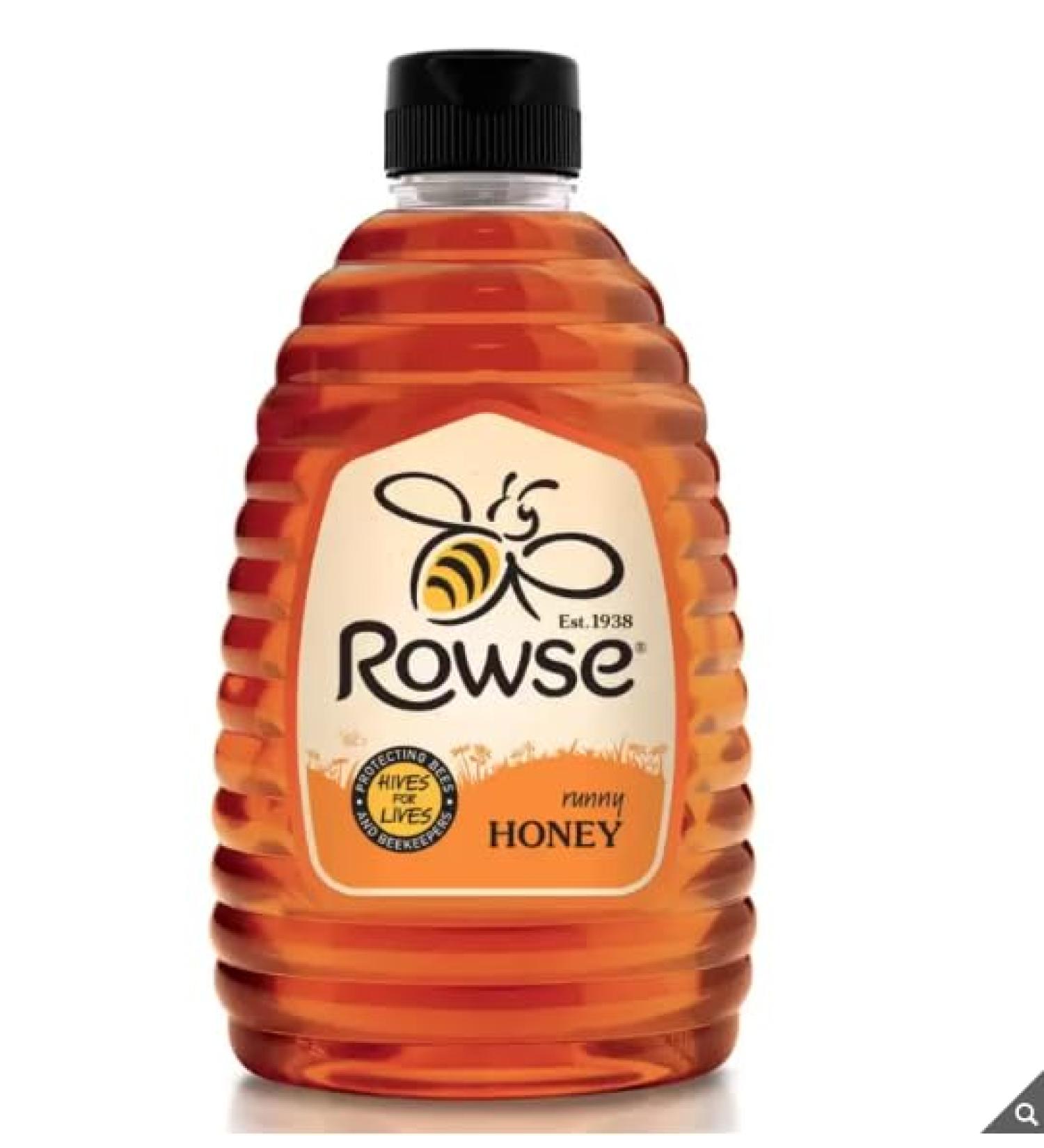 Rowse Clear Squeezy Honey - 100% Pure & Natural Brilliant for Breakfast - Great Flavour - 1.36kg 1.36kg