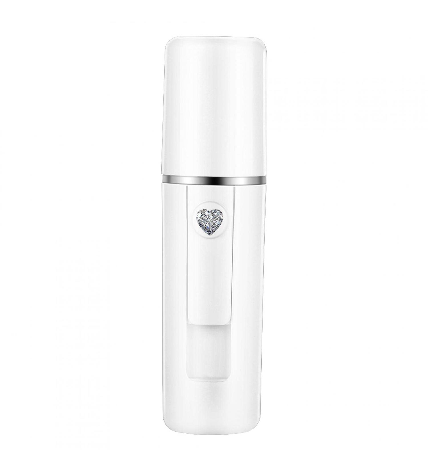 Nano Facial Spray 20ml USB Portable Nano Mist Spray Atomization Mister Face Facial Moisturizing Mist Sprayer with ABS Material for Women Girl Daily Makeup for Indoor or Outdoor - Buy Online on GoSupps.com