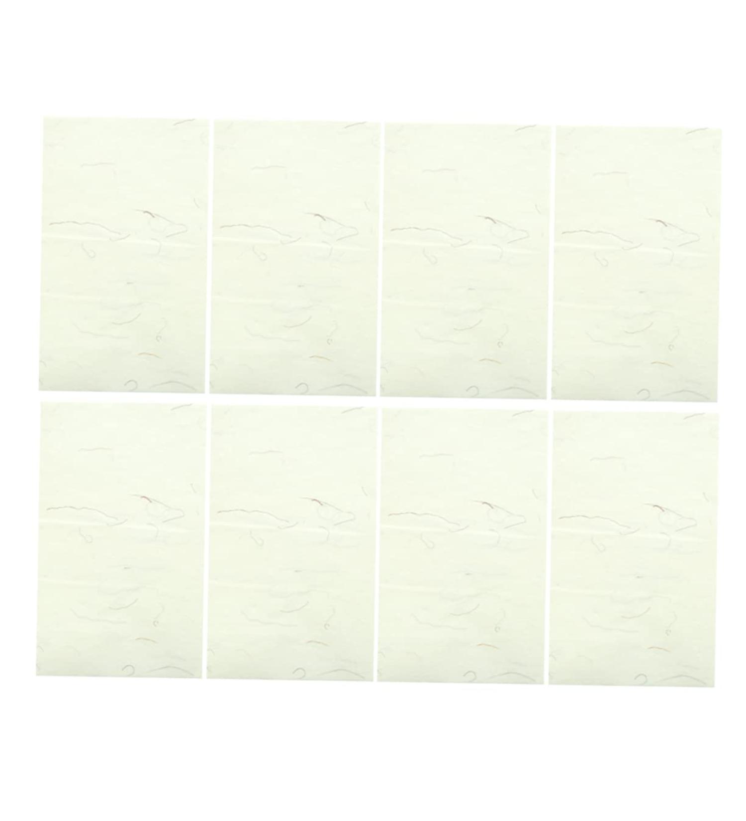 Anneome 40 Sheet Glitter Tissue Paper Rice Paper for Decoupage Red Calligraphy Paper Plant Calligraphy Ink - Buy Online on GoSupps.com