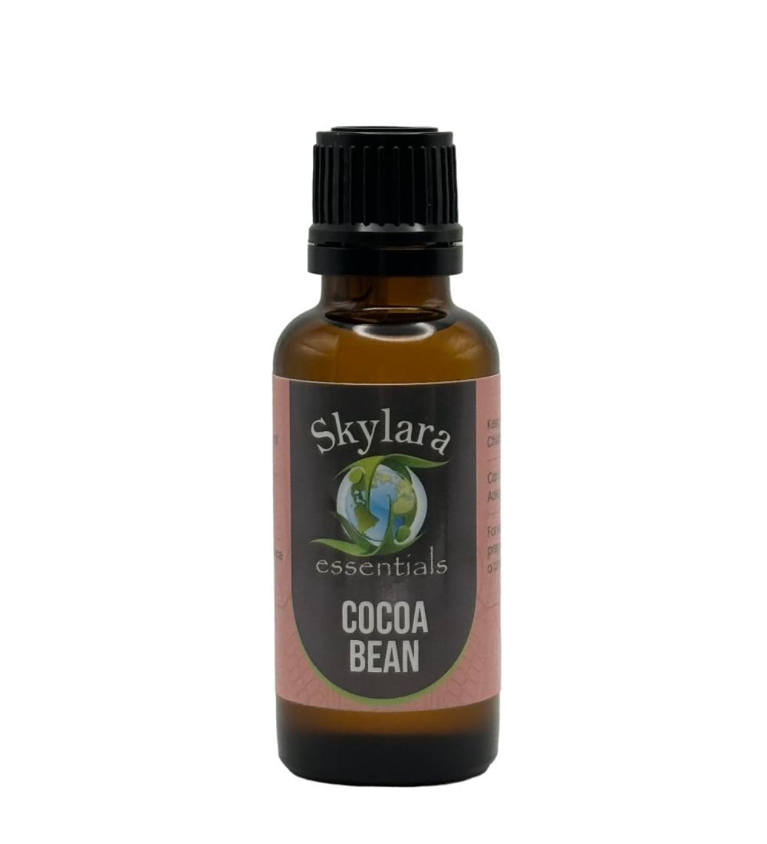 Organic Cocoa Bean Essential Oil (Chocolate): All-Natural Elixir for Aromatherapy Massage and DIY Beauty (30ml Cocoa Bean) - Buy Online on GoSupps.com