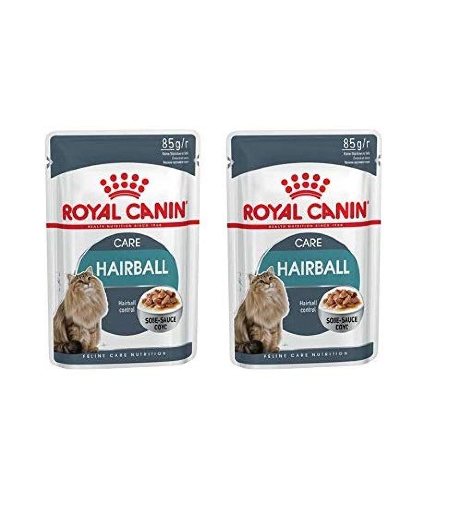 Royal Canin Hairball Care Wet Cat Food in Gravy 24 x 85g - Buy Online on GoSupps.com