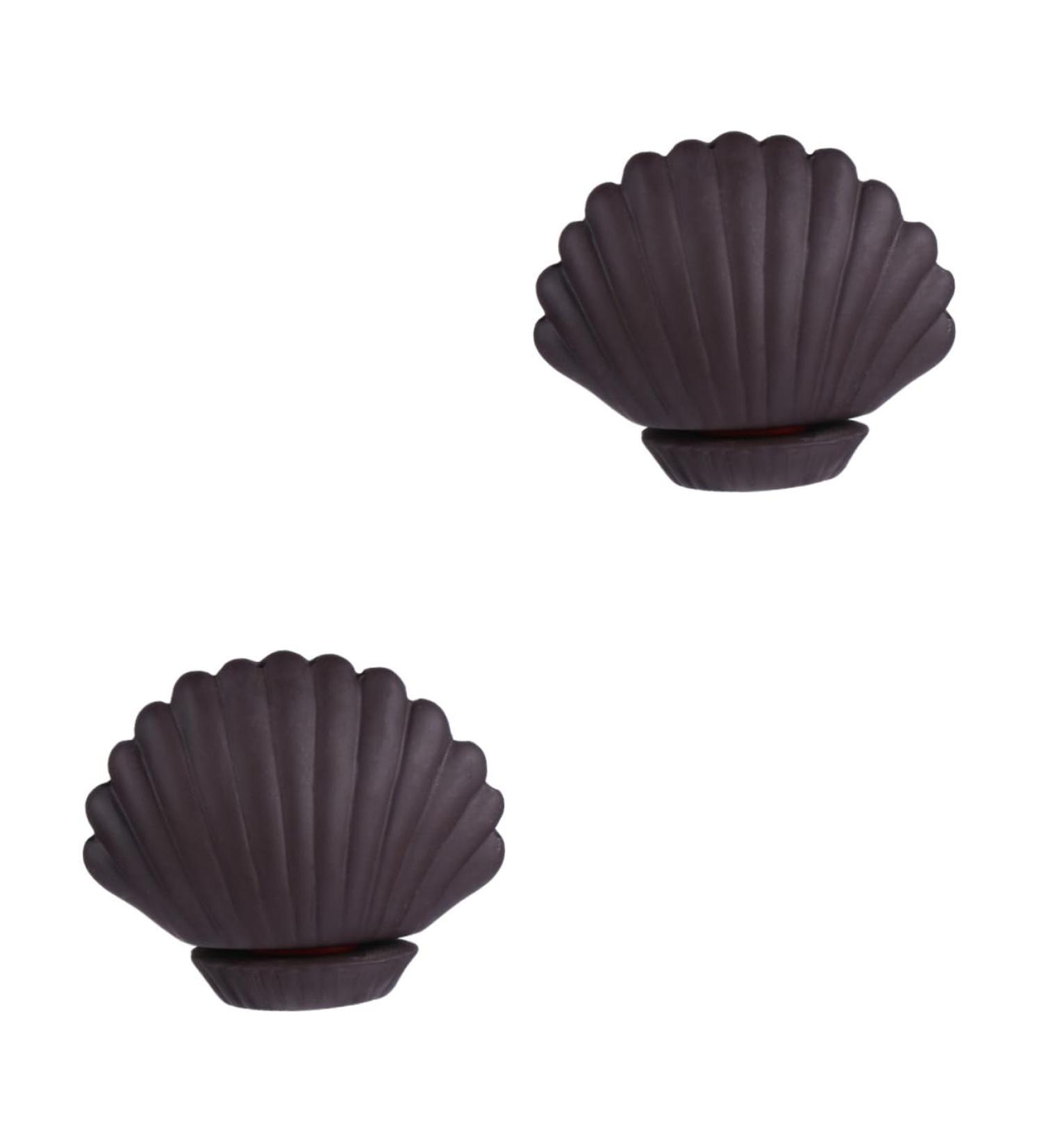 Ultechnovo 2 STK Moxibustion Pot - Moxa Heating Cushion for Face Health - Long-Lasting Moxibustion Tool in Purple Shell Shape - International Shipping Available - Buy Online on GoSupps.com