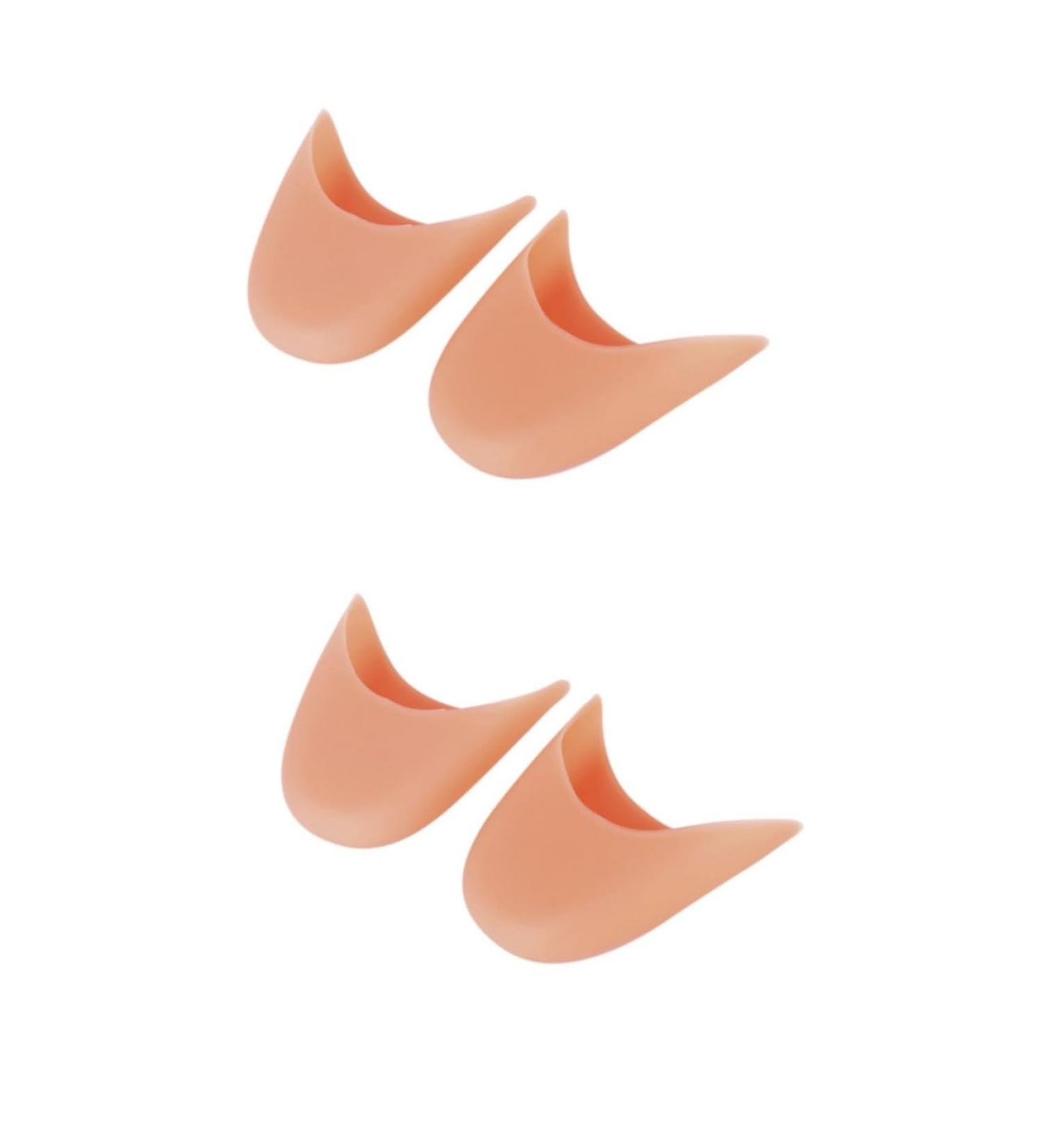 FOMIYES 2pcs Pair Toe Pads & Binoculars Protector Caps - Soft Metatarsal & Toe Protectors for Children - Comfortable Toe Cover Heel Pads & Spacer - Buy Online on GoSupps.com