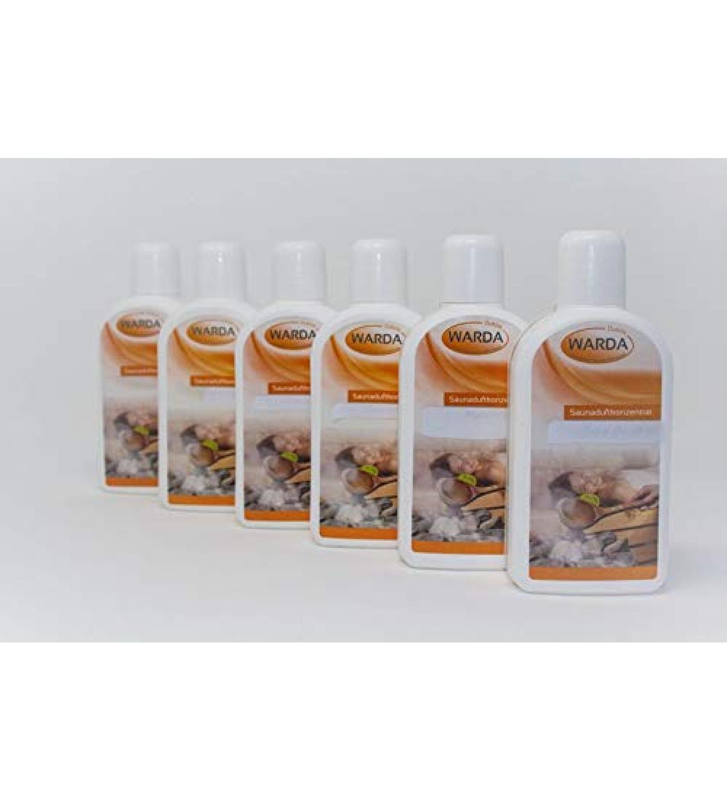 Buy Warda Sauna Infusion Set - 6 x 200ml Fragrance Concentrate | Free Choice of Aroma | International Shipping - Buy Online on GoSupps.com