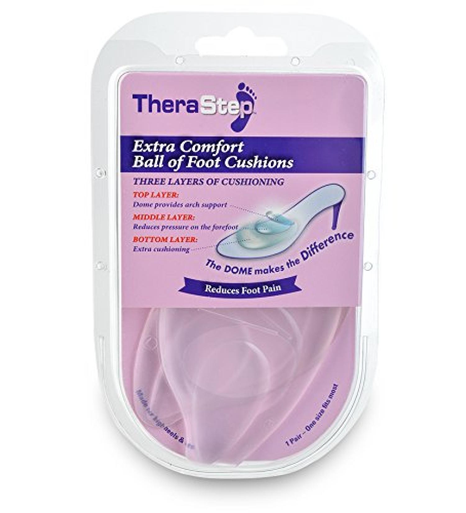 Silipos TheraStep 7010 Extra Comfort Ball of Foot Cushions - Ultimate Support for Ball of Foot Pain - Buy Online on GoSupps.com