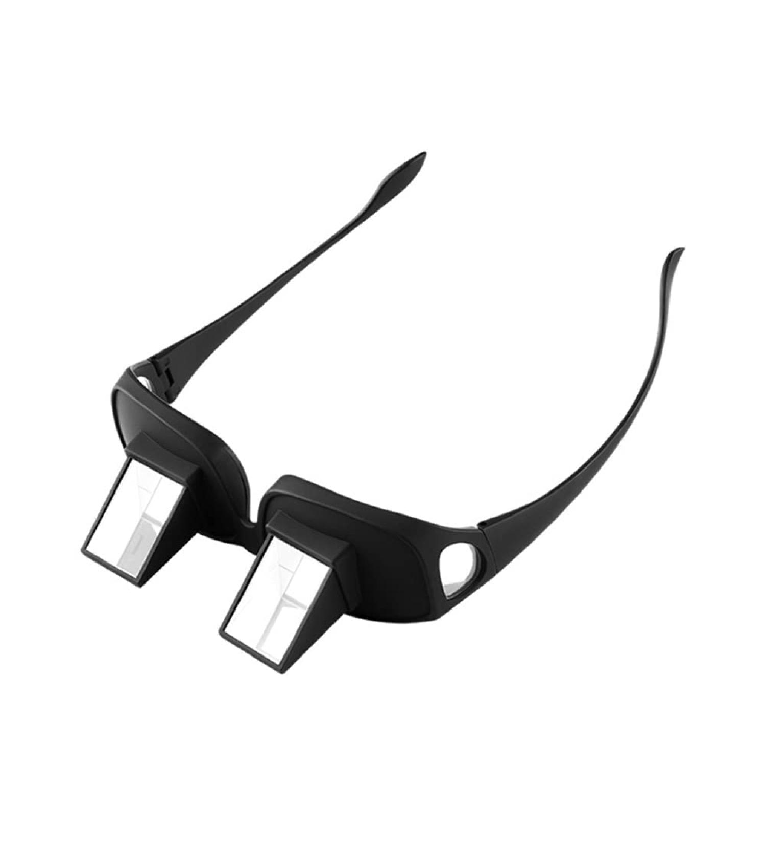 Lazy Readers Glasses - Bed Prism Spectacles for Comfortable Reading & TV - Lazy Eye Glasses for Laying Down & Playing Games - Buy Online on GoSupps.com