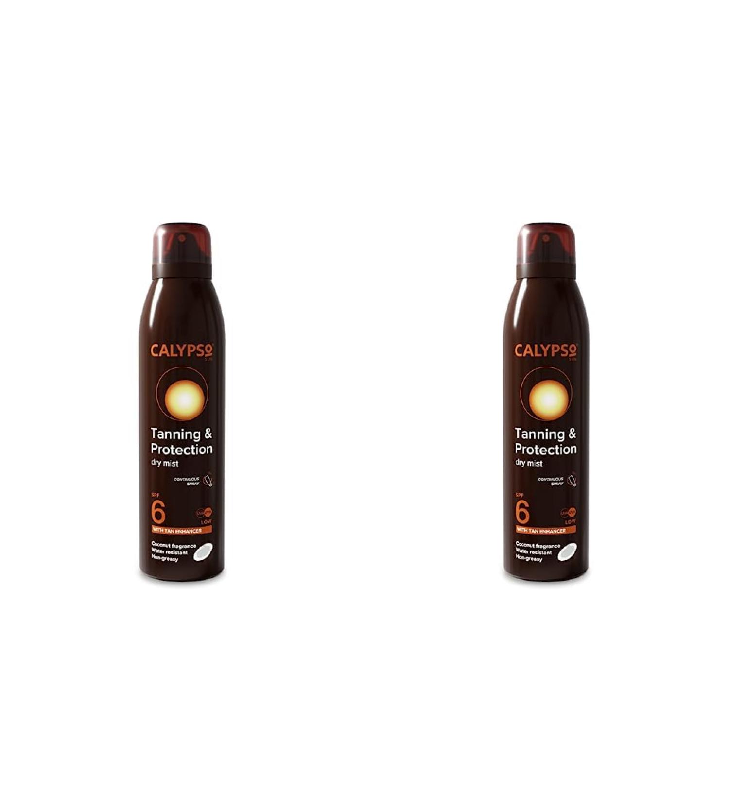 Calypso Tanning and Protection Spray SPF6 (Pack of 2) 175 ml (Pack of 2) - Buy Online on GoSupps.com