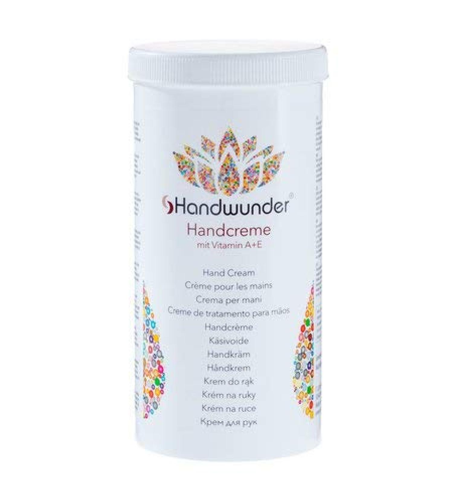 Handwunder hand cream care and protection for the hands with plant extracts 450ml refill