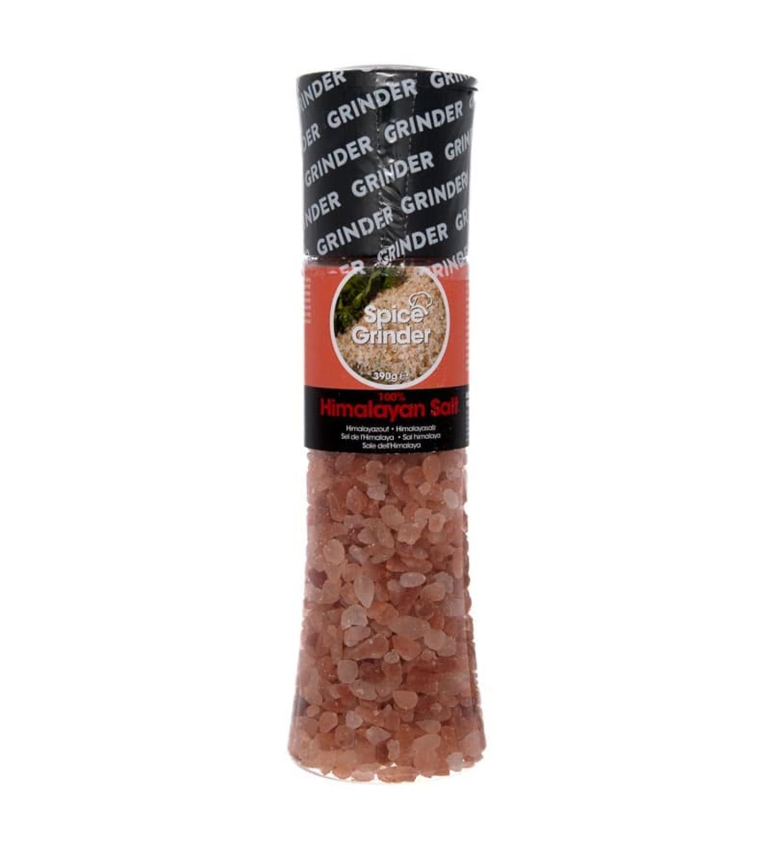 World of Spice Himalayan Salt Spice Grinder 390g - Worldwide Pure Natural - Widely Use In Home Hotels Resturents etc - Food Grade - Easy to Use - 390g - Buy Online on GoSupps.com