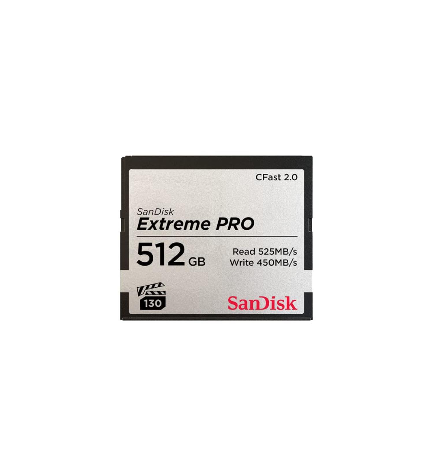 SanDisk 512GB Extreme PRO CFast 2.0 Memory Card - High Performance Storage - Buy Online on GoSupps.com